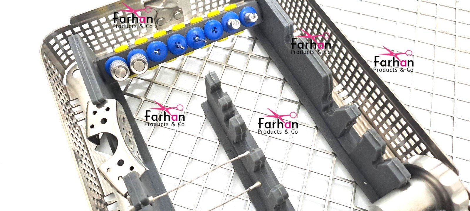 New BENEX II TOOTH EXTRACTION SYSTEM COMPLETE INCL. RACK AND BASKET DENTAL KIT