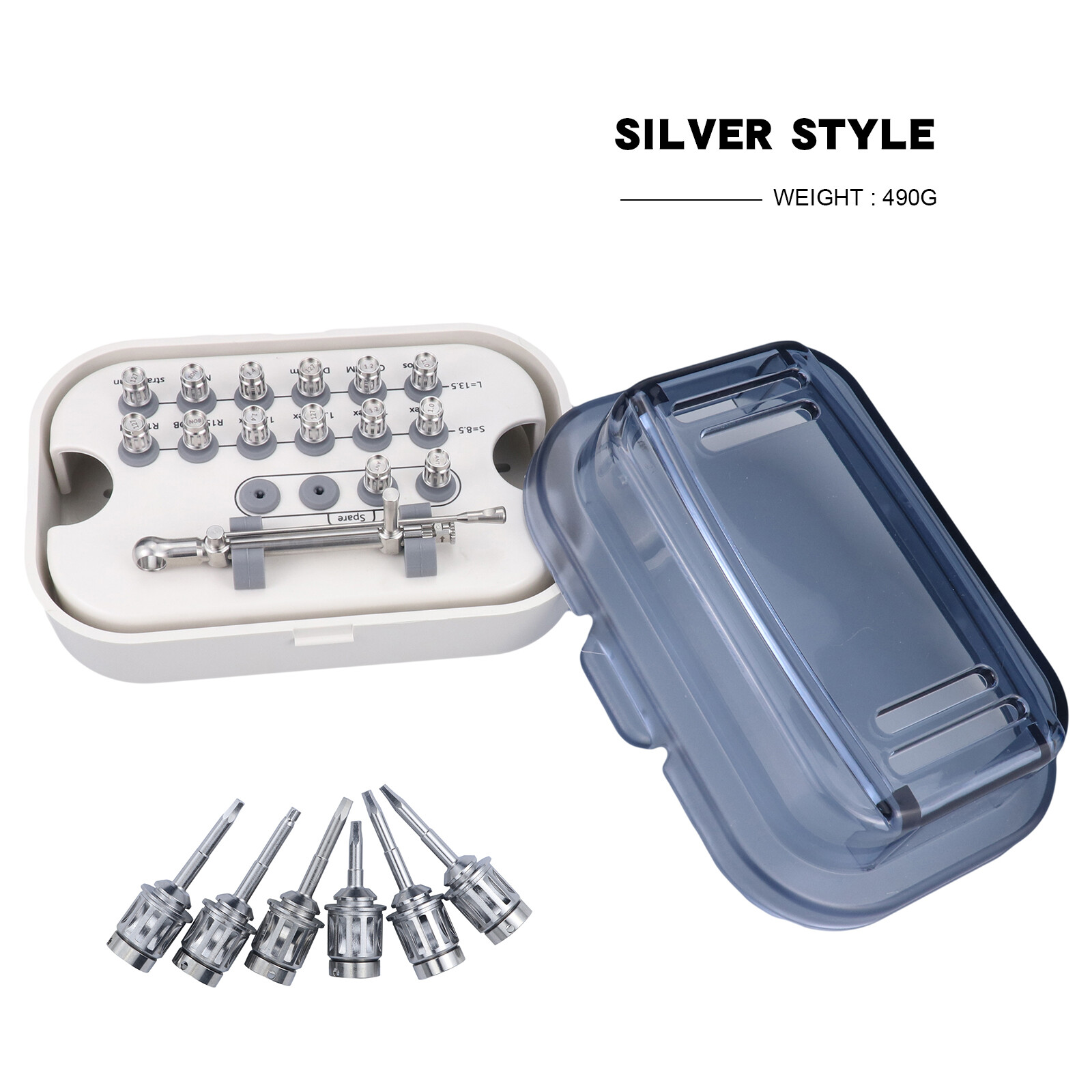 Dental Implant Universal Repair Tool Kit Wrench Ratchet 10-70NCM Screwdrivers CE