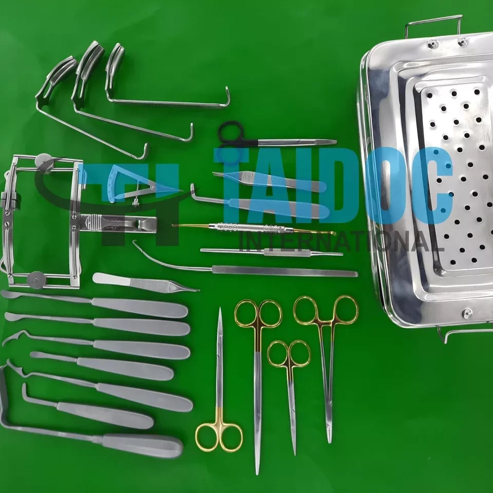 Palate Repair Instruments Set Plastic Surgery Mouth Gage