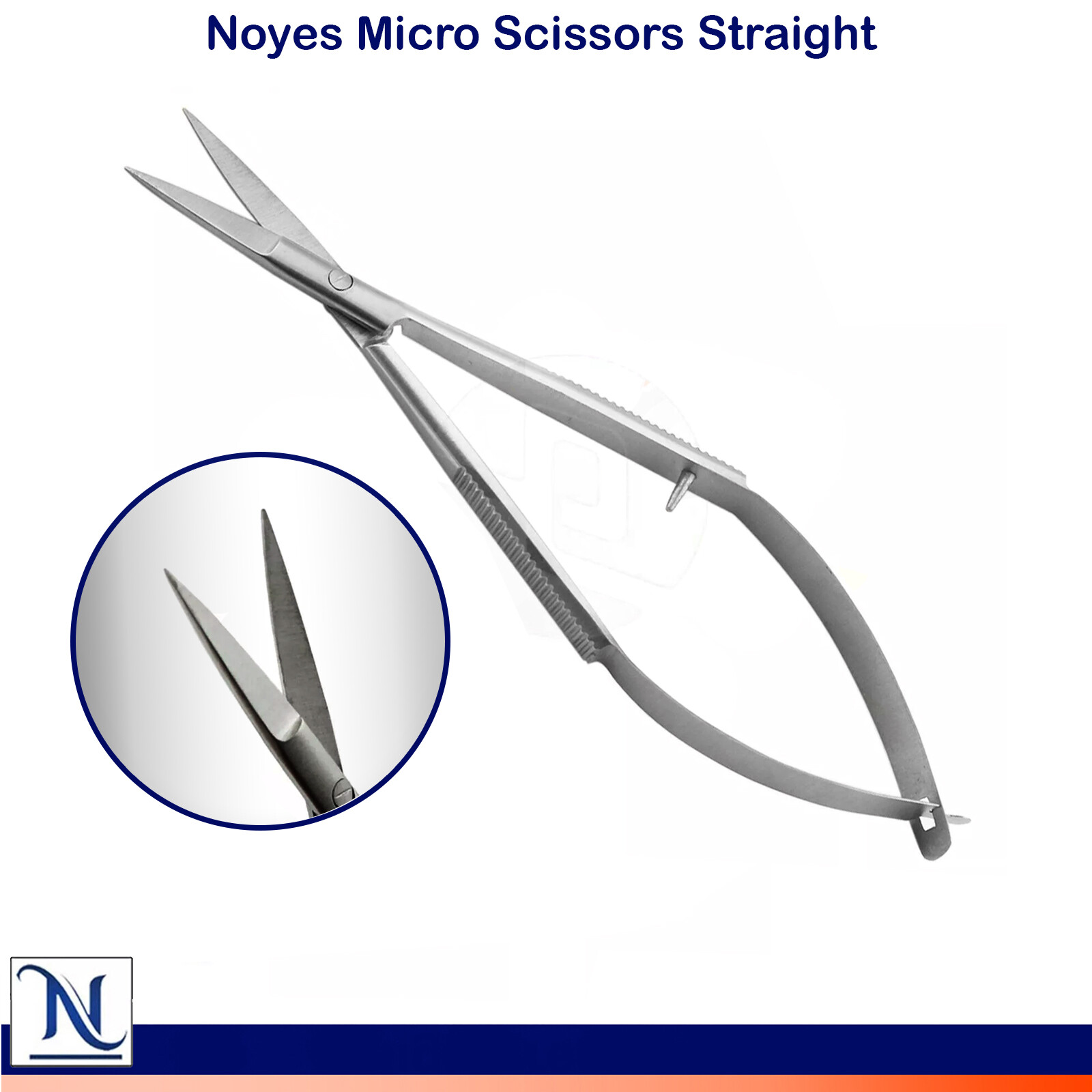 Microsurgical Instruments 5Pcs Surgical Tools Forcep Scissors Needle Holders Set