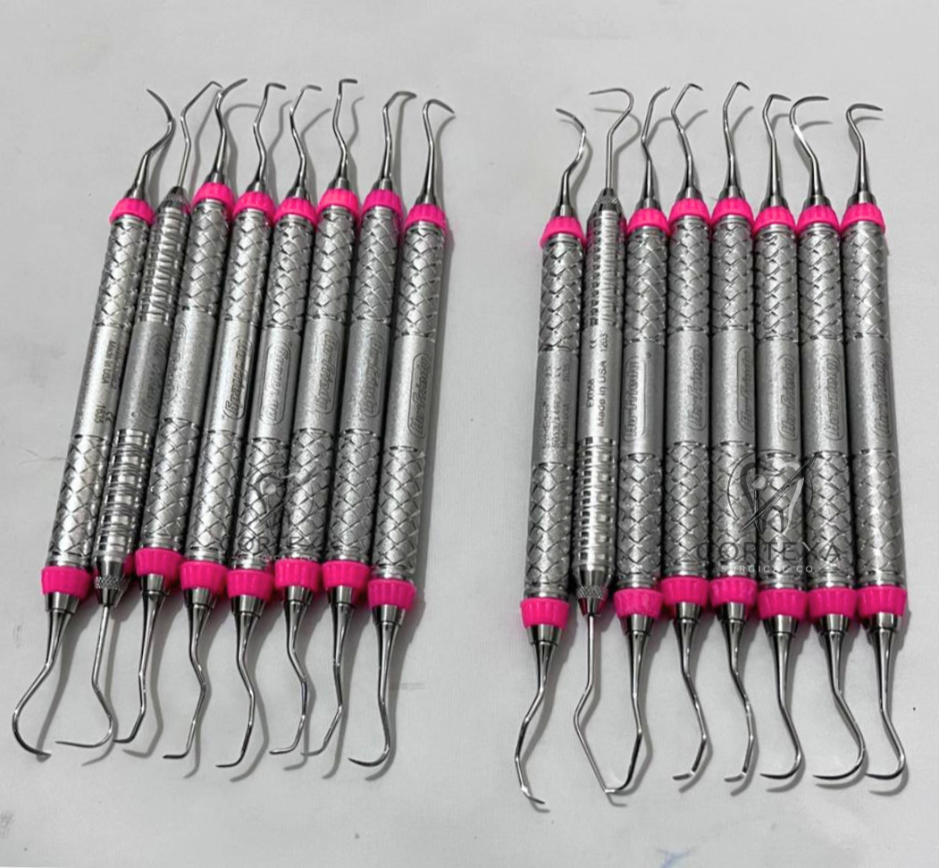 Hu Friedy Dental Hygiene Instruments 2 Sets lot of 8 PCS Scalers, Explorer Probe