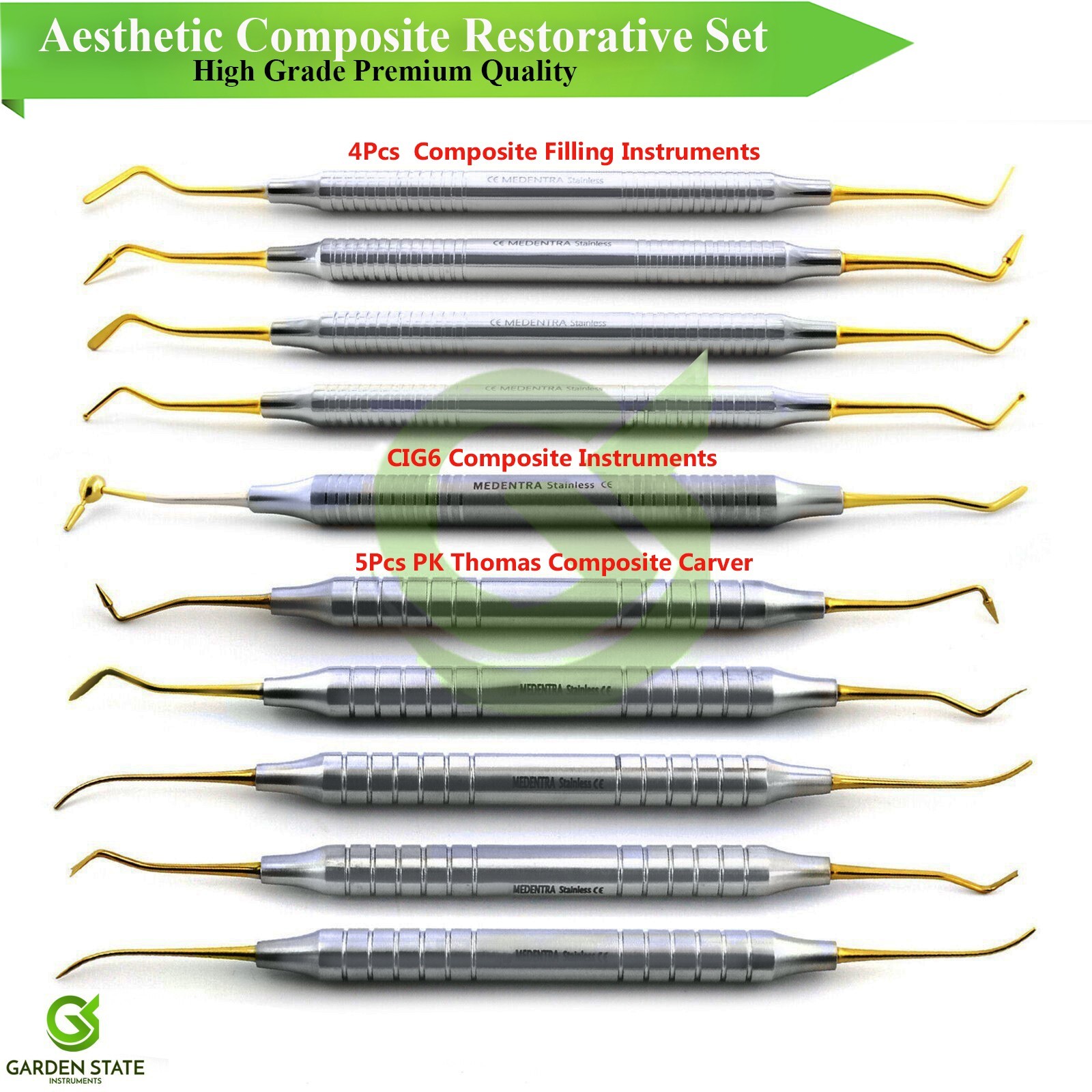Dental Composite Filling Tools Cavity Design Placing adapt Contour Restorative