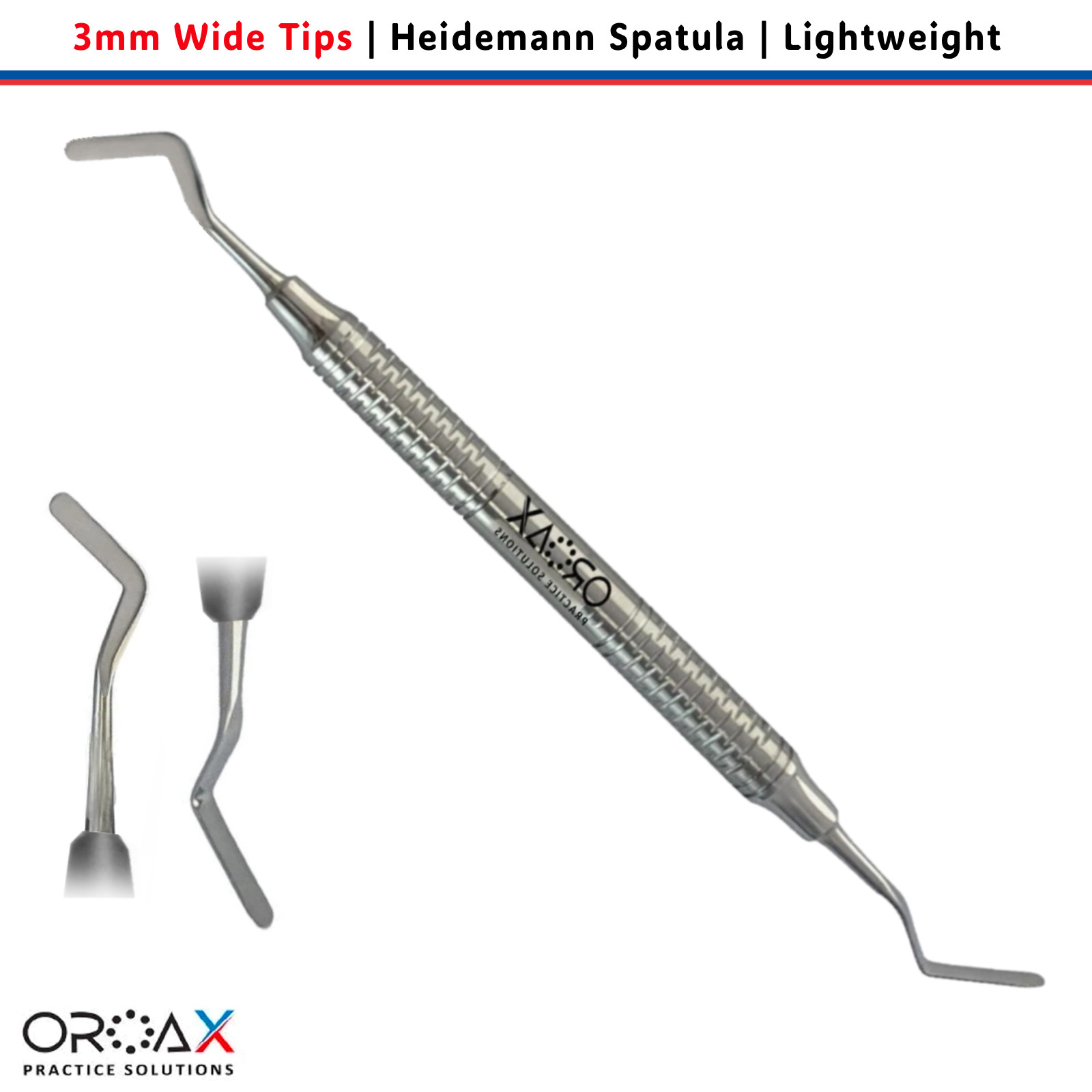 New Dental Spatula 3mm Wide Heidman Plastic Composite Filling Instruments