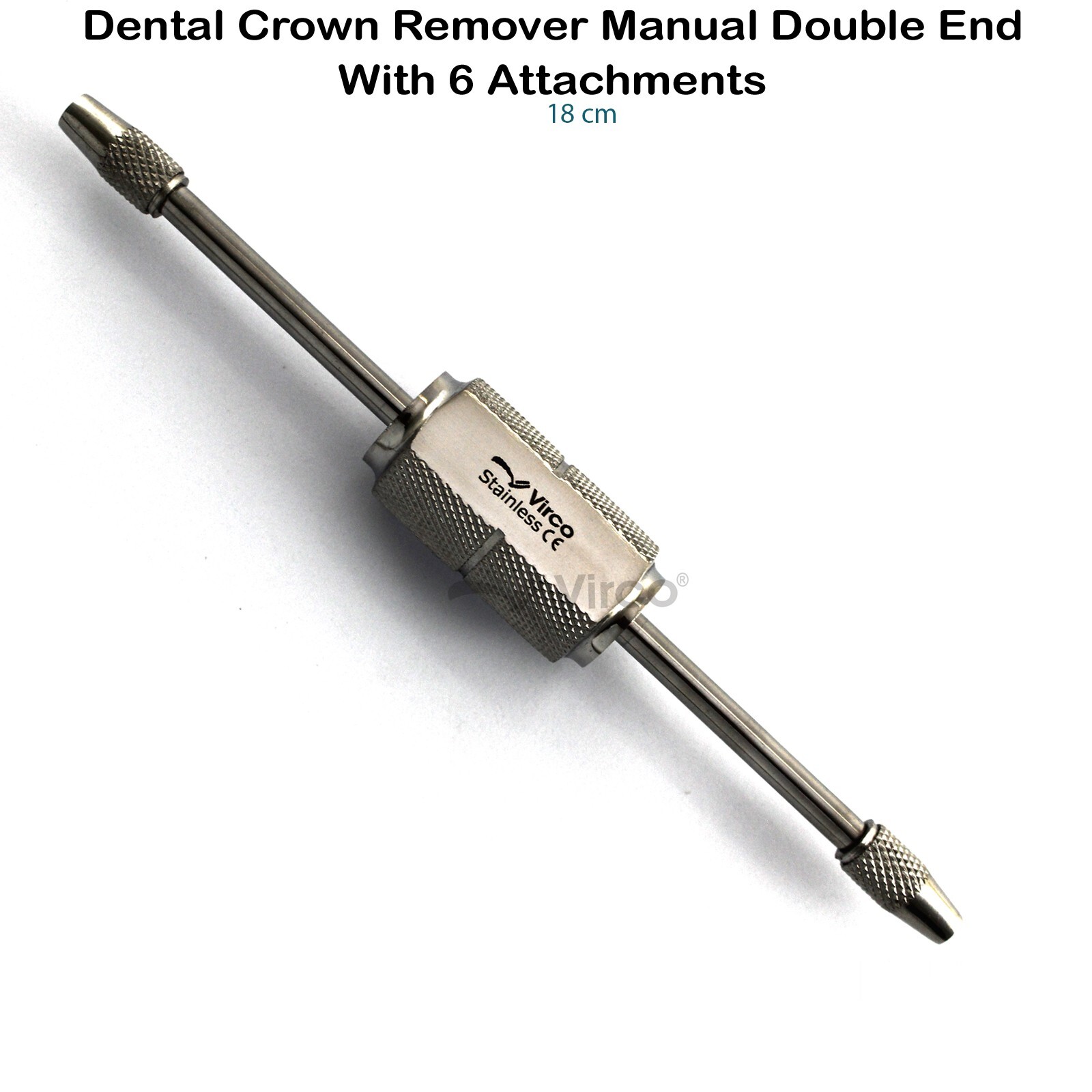 New Manual Dental Crown Bridges Remover Kit Double End Dentist Lab Equipment