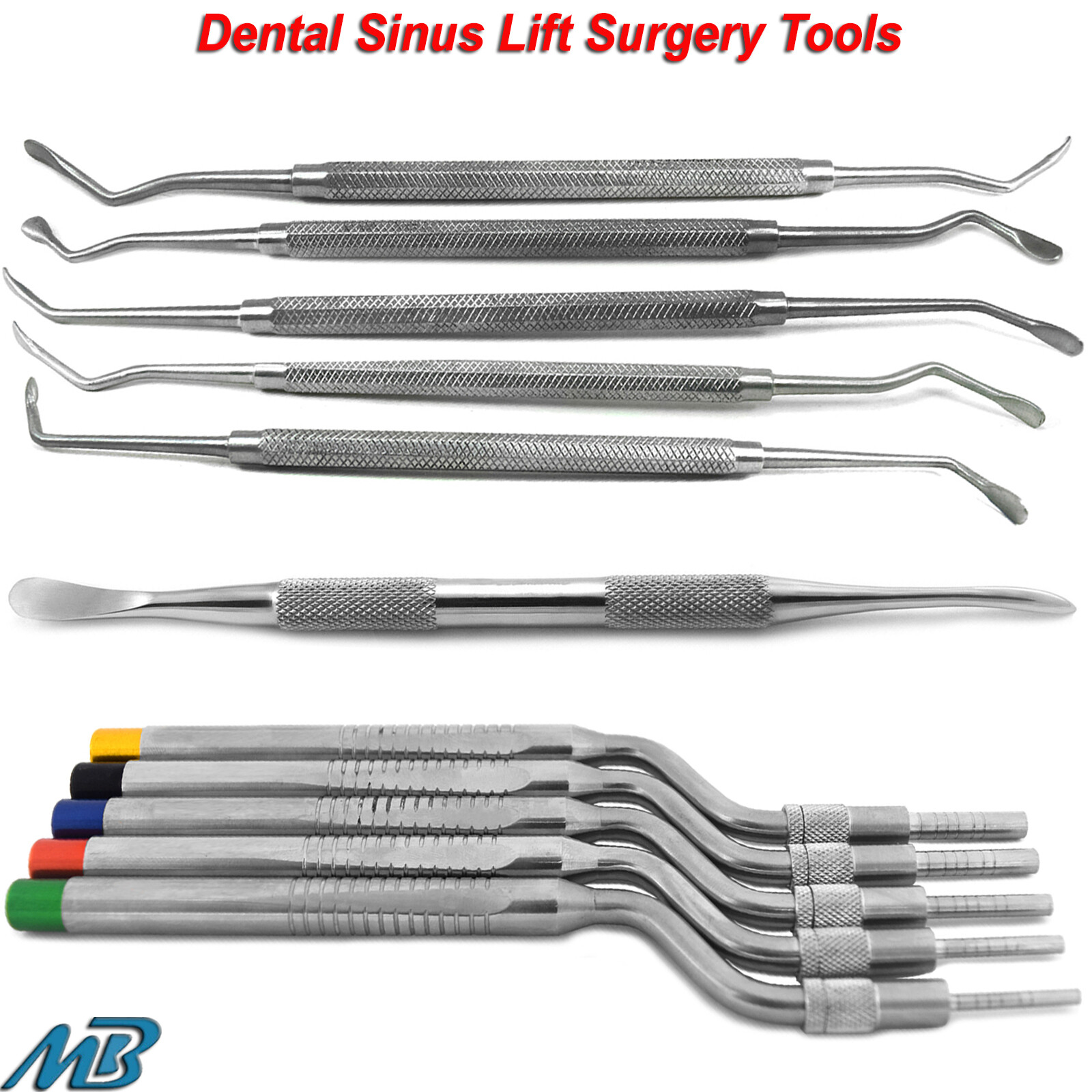 Dental Sinus Lift Surgery Kit Periosteal Elevator Ostetotome Implant Dental Tool