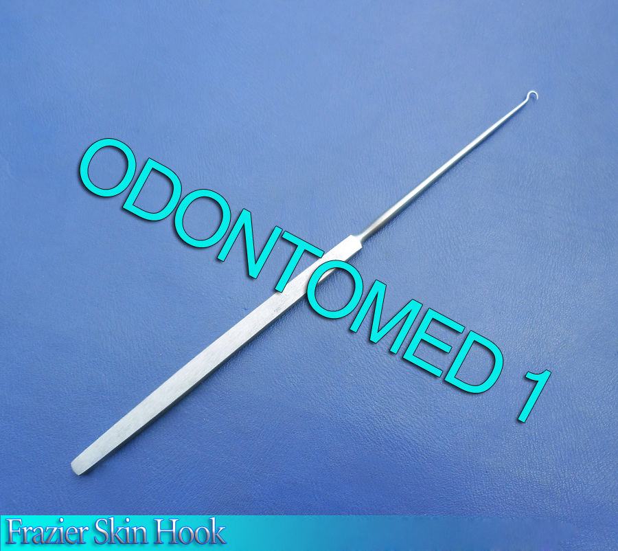 2 Pc Frazier Skin Hook 6″ Neuro Surgical Veterinary Dental Instrument