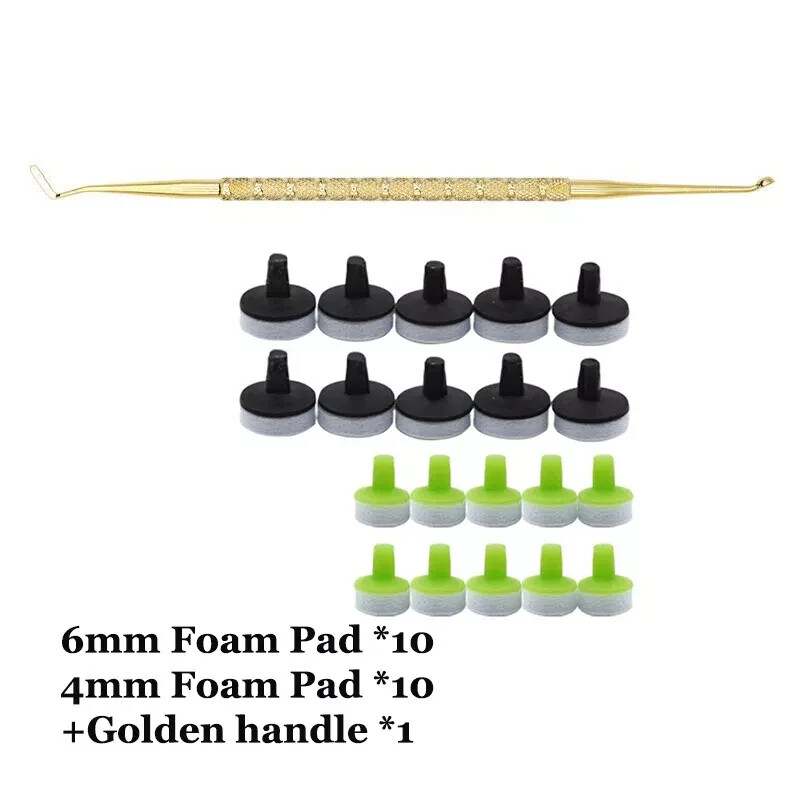Dental Veneer Composite Resin Foam Pads Gold Filling Spatula Handle OptraSculpt