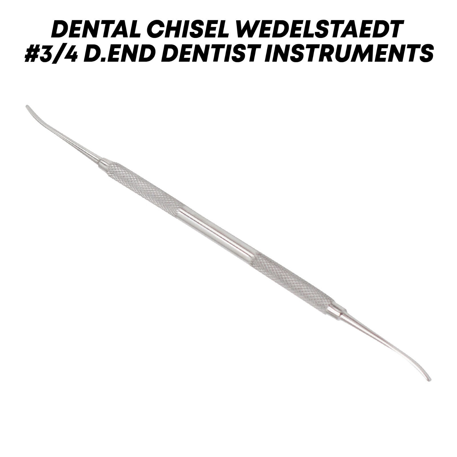 Dental Chisel Wedelstaedt #3/4 Double Stainless Steel Surgical Instruments