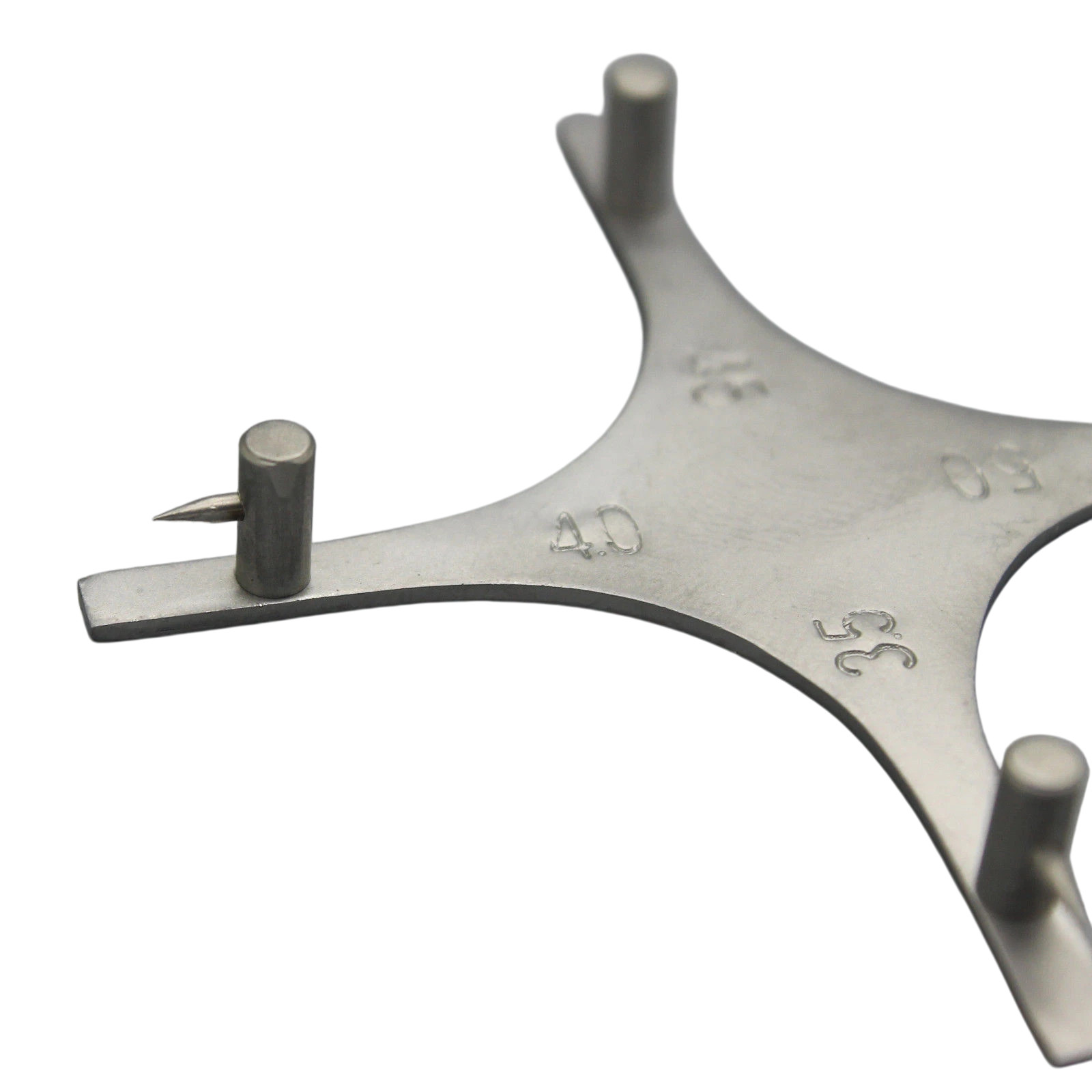 Dental Orthodontic Instruments Bracket Positioning Gauge Boone Star Style