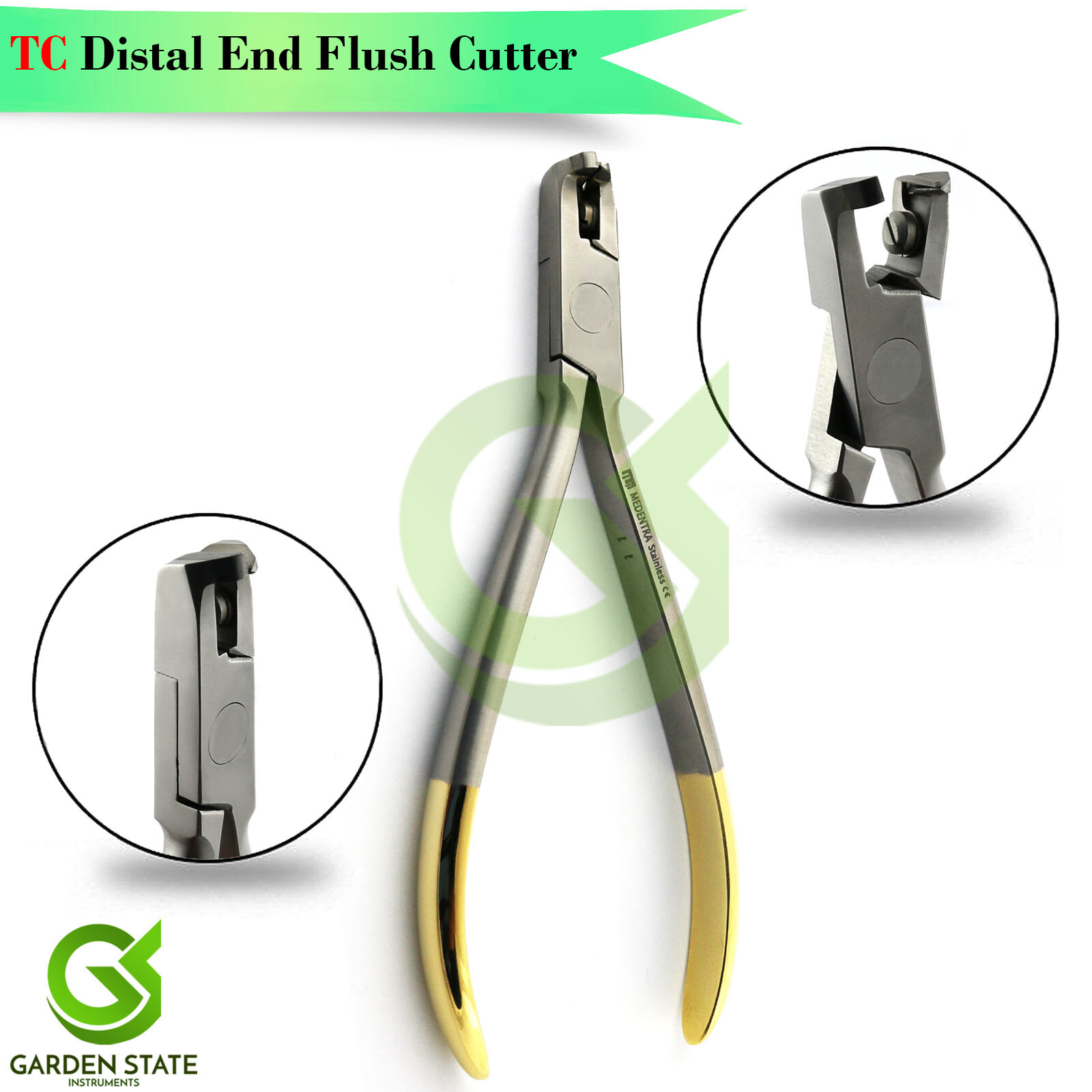 Orthodontic Distal End TC Flush Cutter Arch Holding & Ligature Flush Cut Plier