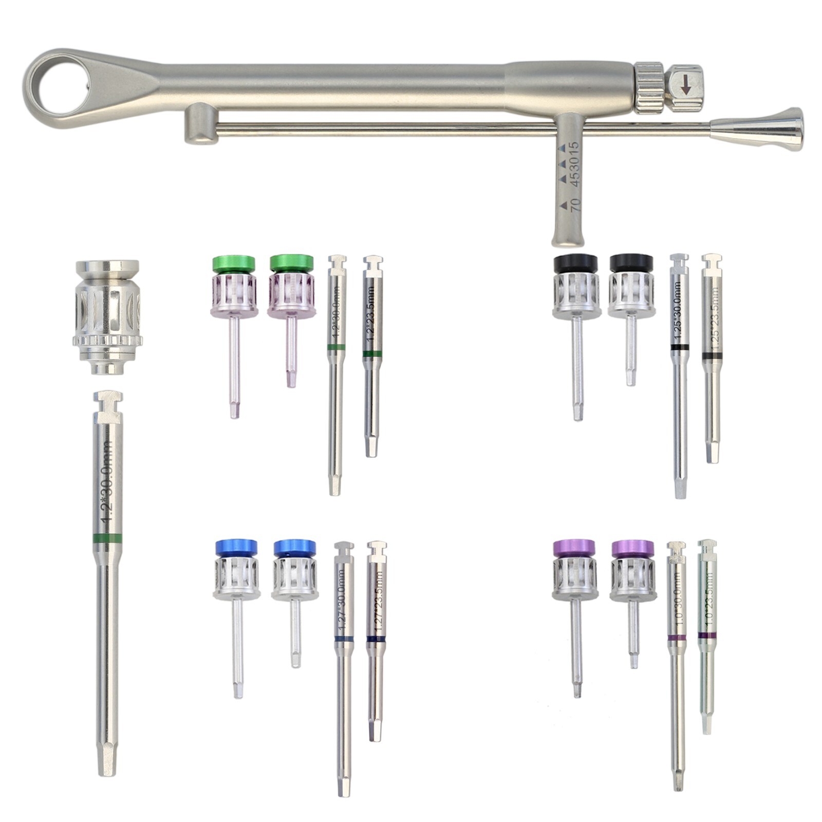 Implant Screwdriver 1.25 1.2 Hex Driver Dental Torque Wrench Astra Zimmer Osstem