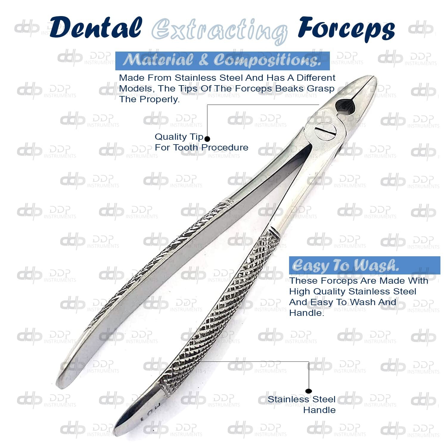 EXTRACTING FORCEPS MEAD PATTERN #MD1 DENTAL INSTRUMENTS
