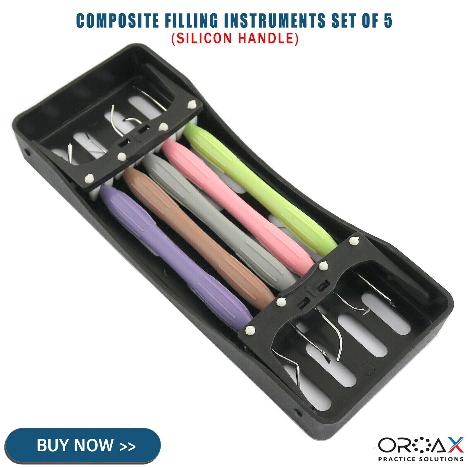 5pcs LM Arte Kit Restoration Placement Dental Composite Filling Instruments CE