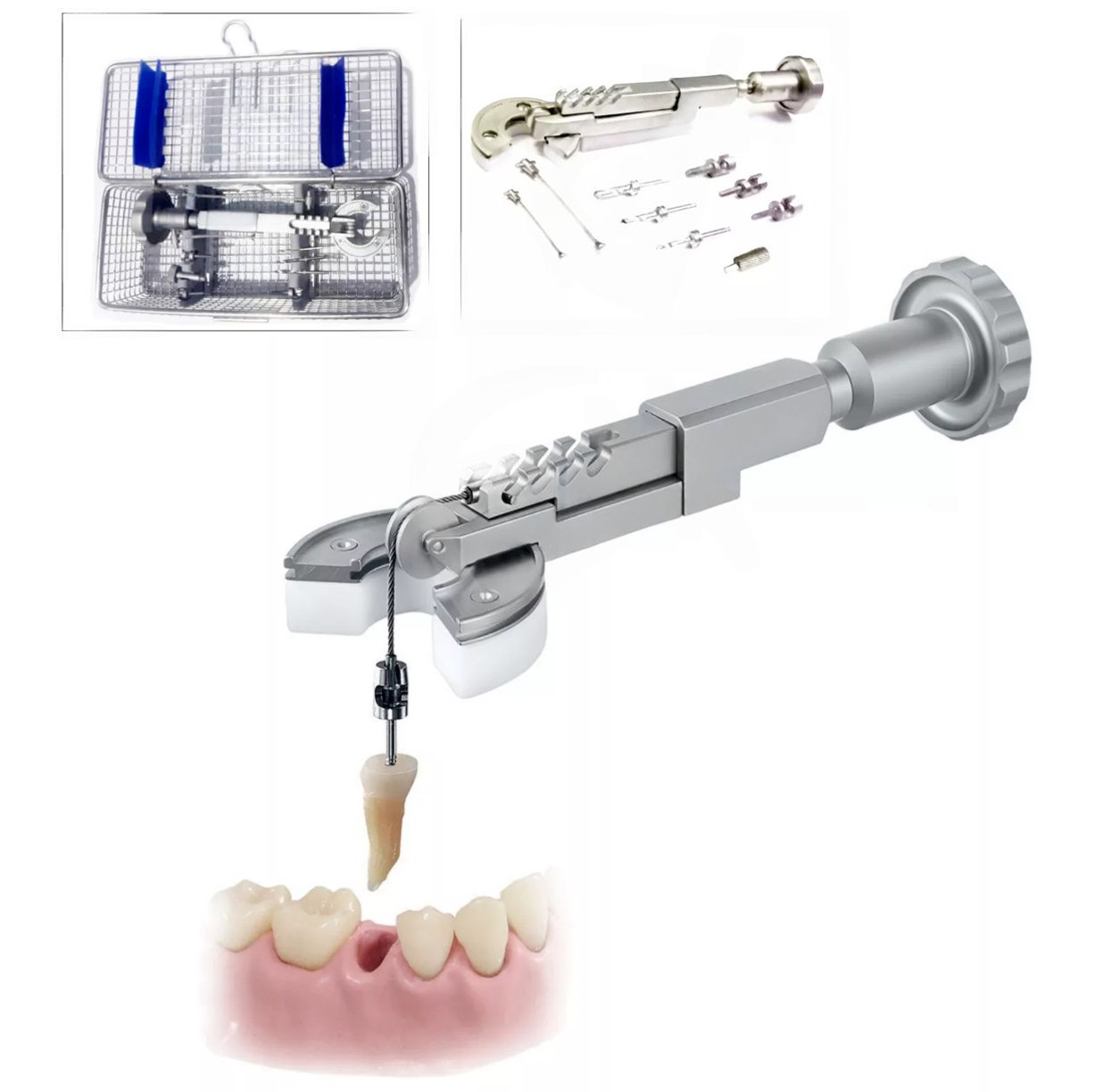 BENEX II TOOTH EXTRACTION SYSTEM COMPLETE SET FOR DENTAL PRACTICES HIGH QUALITY
