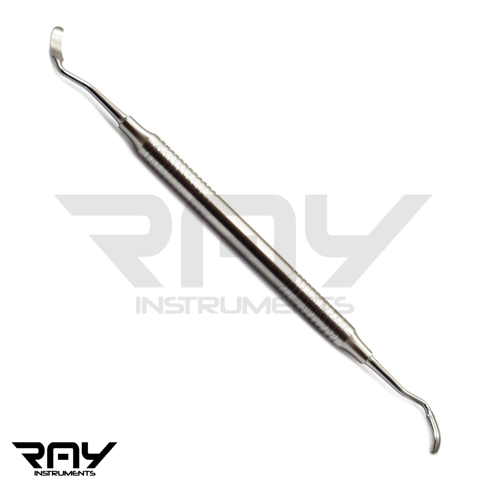 Bone Grafting Packer Bone Scraper Curved Implant Dental Instruments Lab Tools