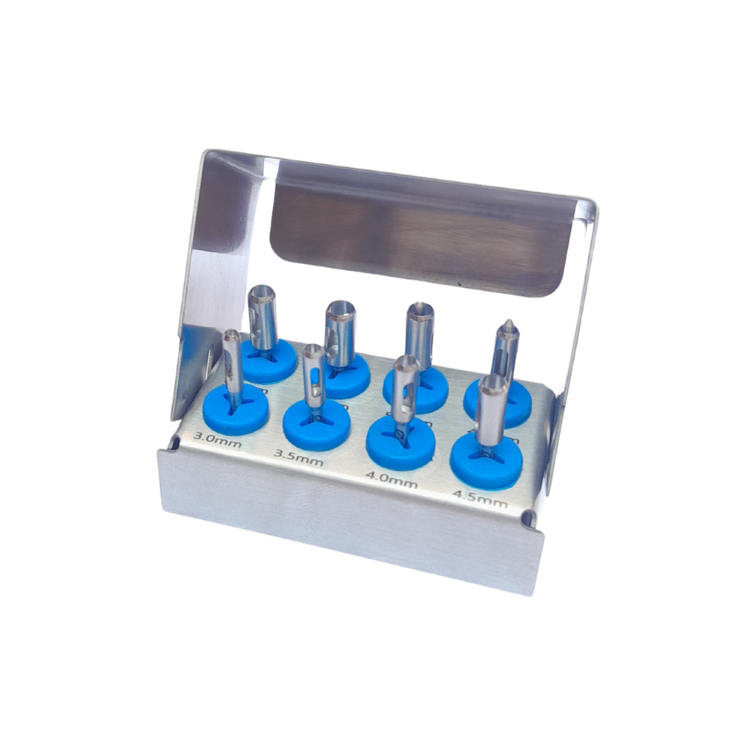 Professional Dental Tissue Punch Set – 5 & 8 Pcs Oral Surgery Kit