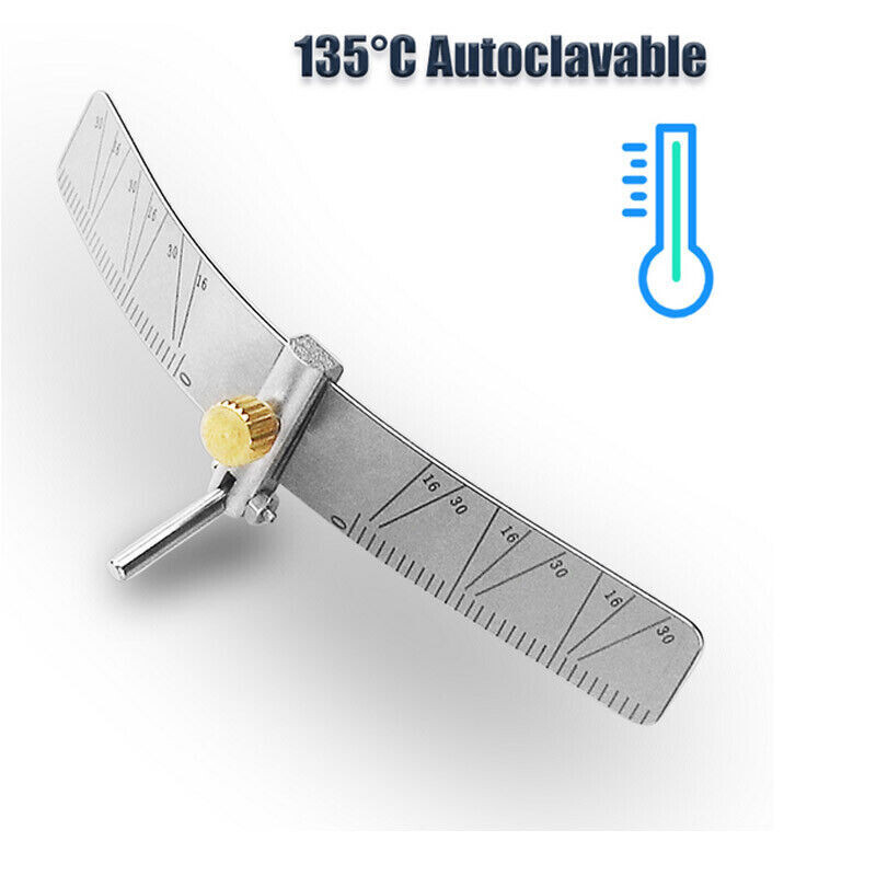 Dental Surgical Implant Locating Guide Planting Positioning Locator Ruler Gauge