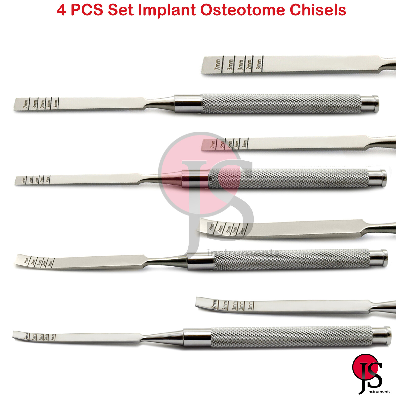 Dental Implant Ridge Expansion Chisel Bone Graft Packer File Rongeur Forceps Lab