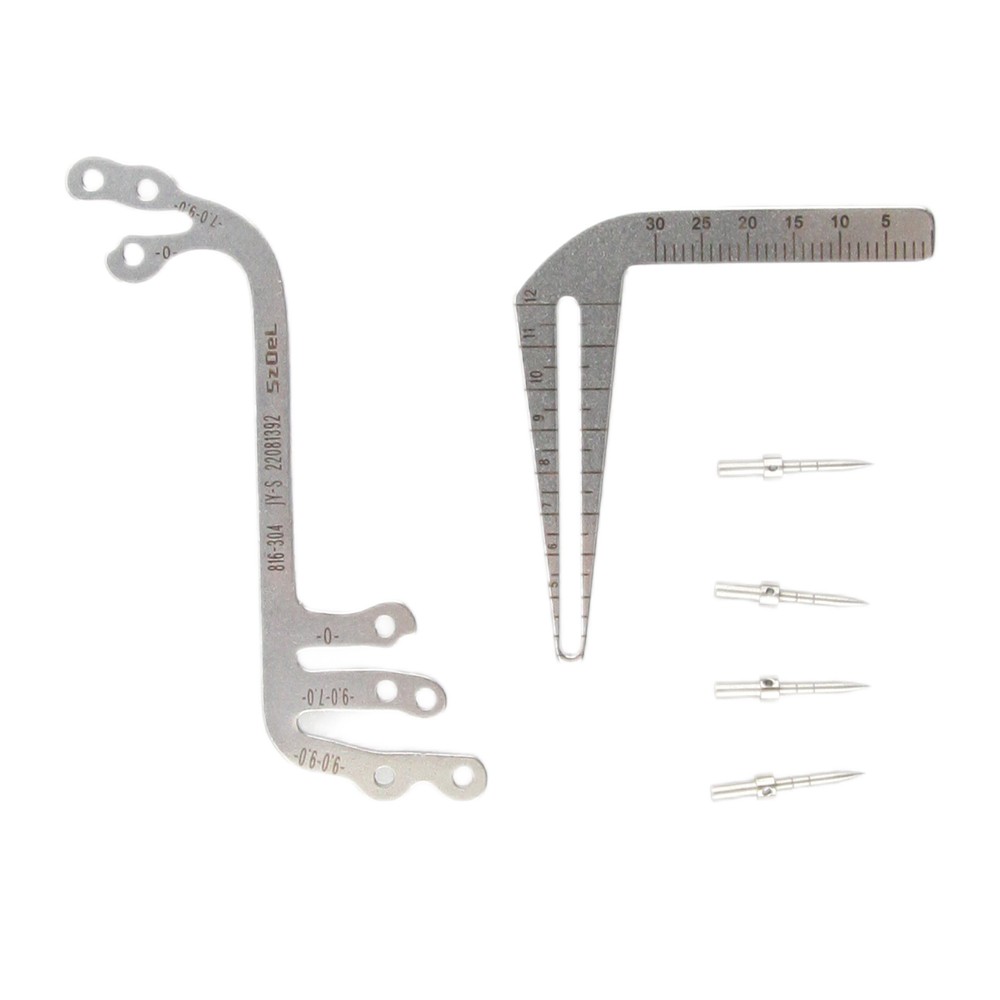 1 Set Dental Gauge Implant Surgical Drilling Guide Locator Parallel Depth Pin