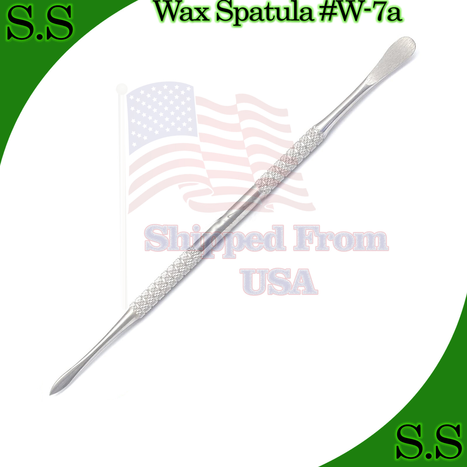 Wax Cement Spatula Knife W7A Material Mixing Layering Tools Dental Instrument