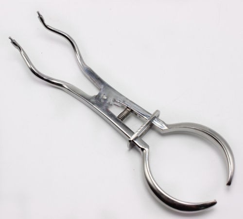 12x Dental Basic Rubber Dam Kit Surgical Instruments Set With Frame Punch Clamps