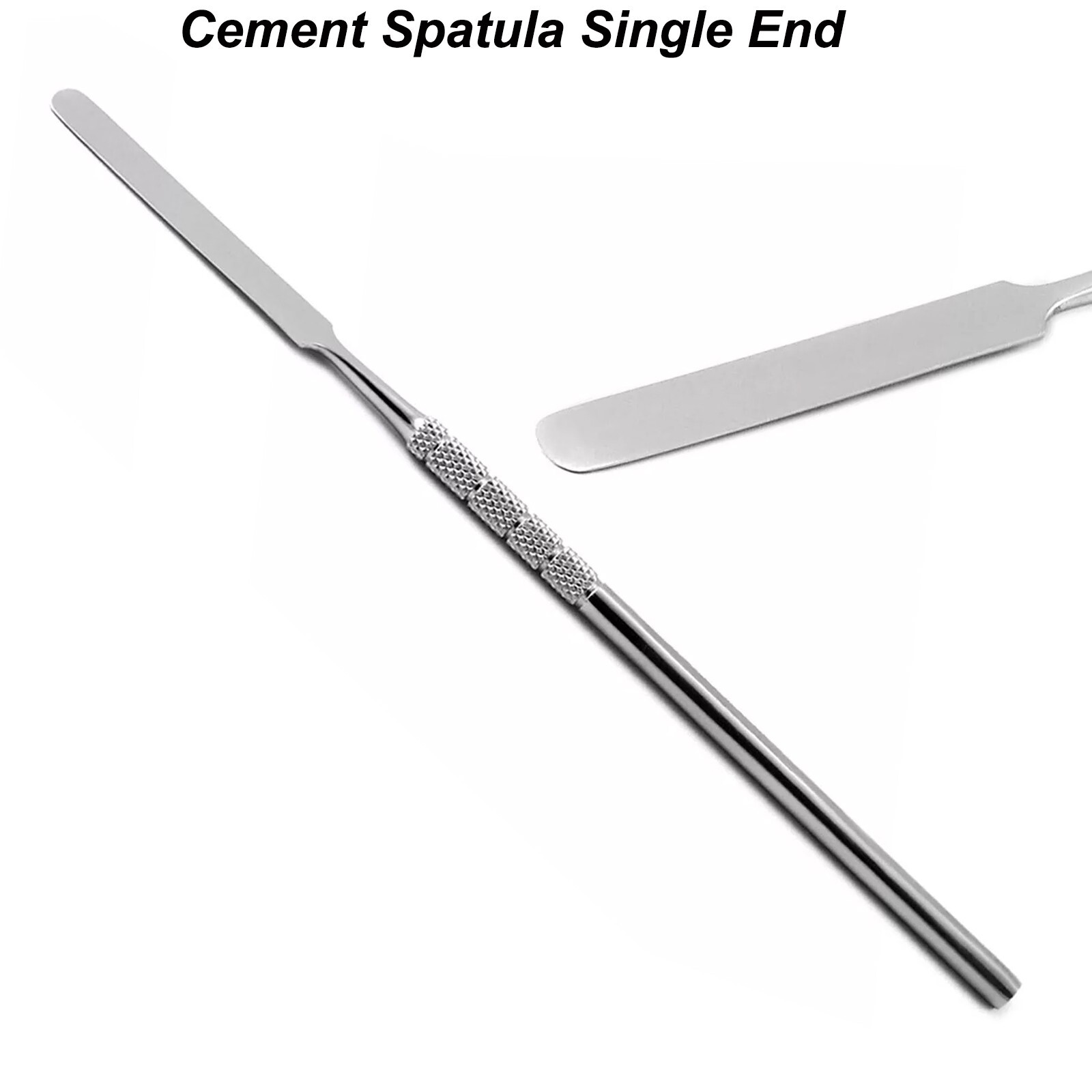 3 Pcs Cement Mixing Spatula Single End Dental Restorative Laboratory Instruments