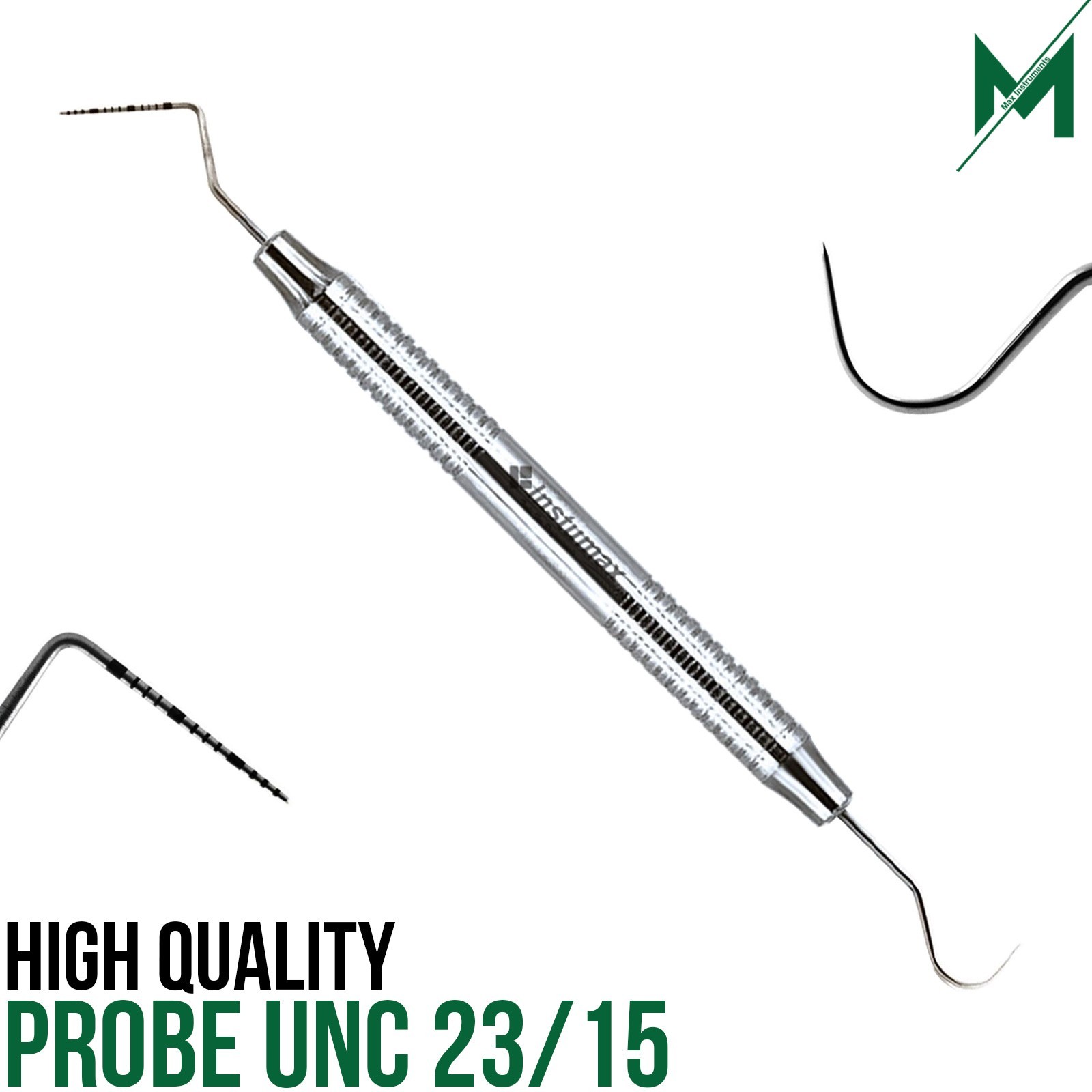 Dental Perio Explorer 23 Probe UNC 15 Color Marking Diagnostic Double Ended Tool
