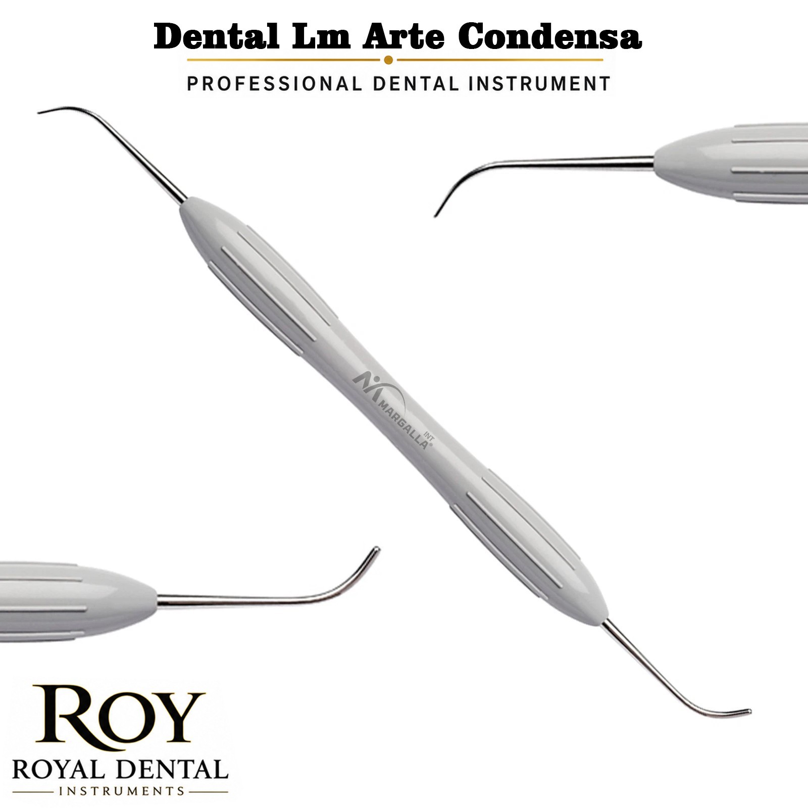 LM Arte Condensa Dental Composite Filling Instruments Silicone Handle CE