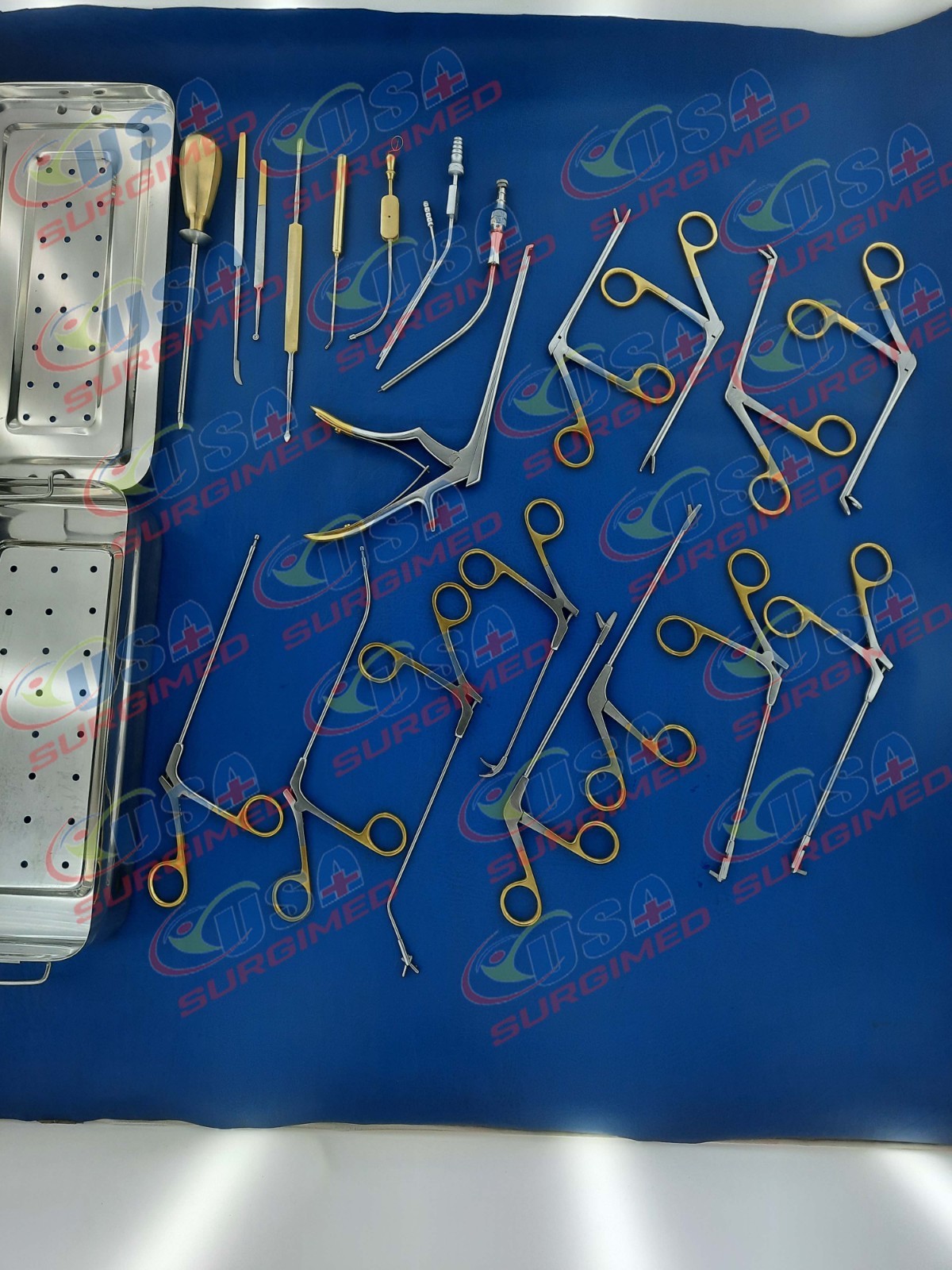 Fess Instruments Set, Complete Set For Endoscopic Sinus Surgery Instruments