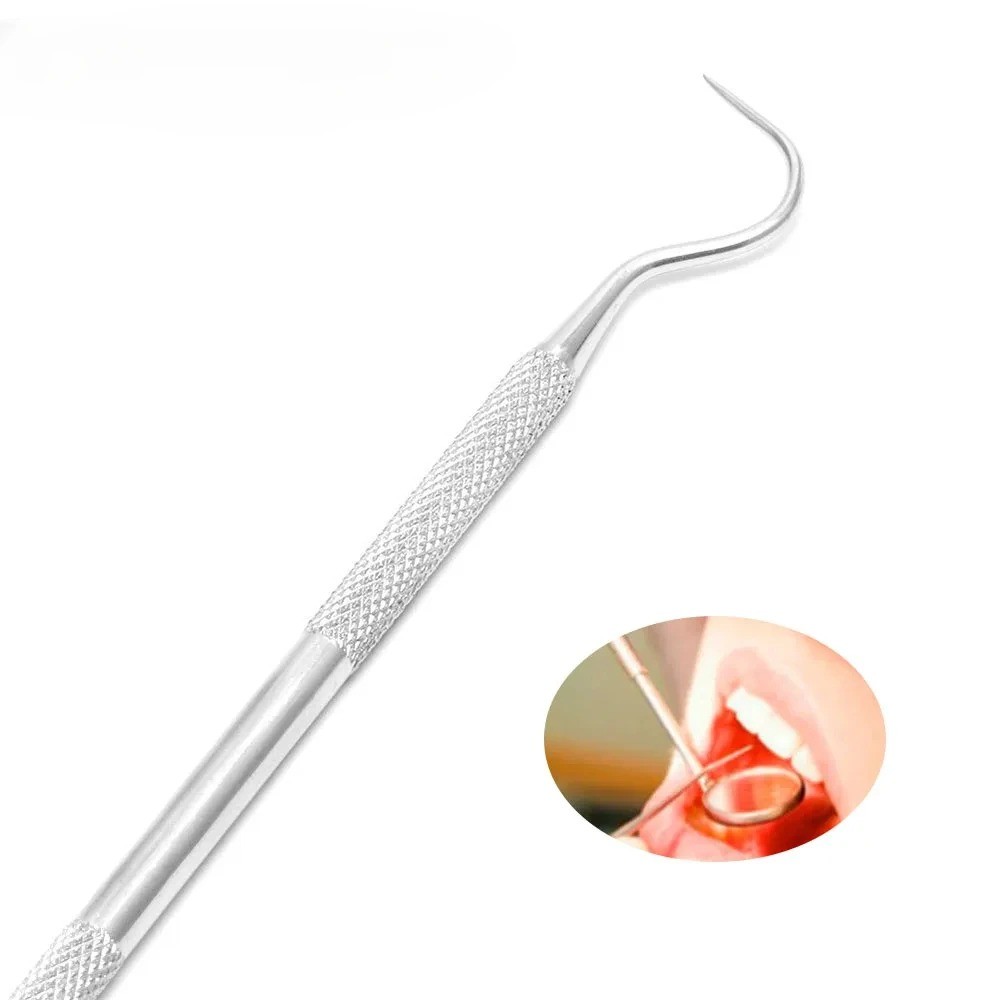 Dental Probe #5 Explorer Double Ended Denture Instruments German Grade 12PCS US