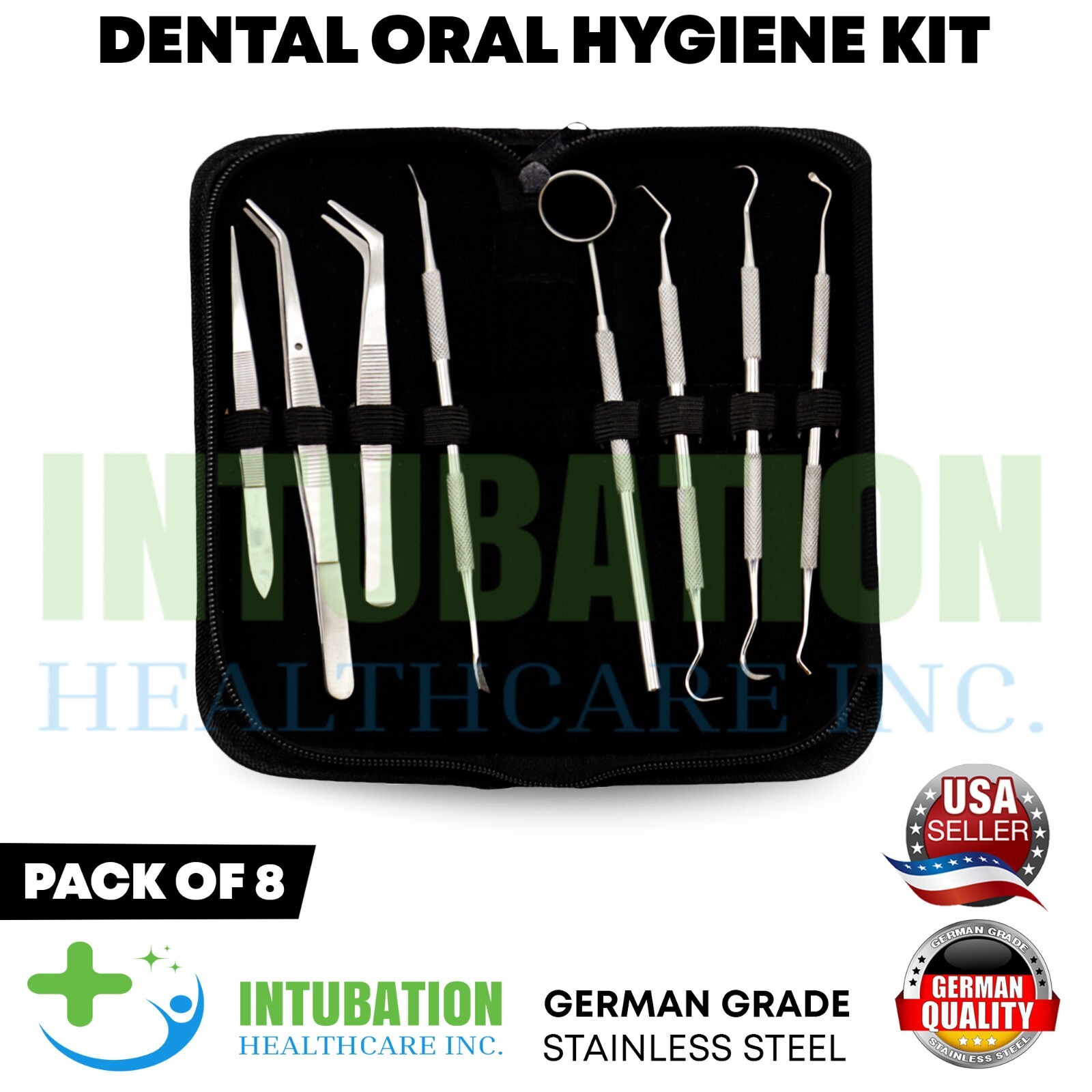 Dental kit Dental Tools Teeth Cleaning Dental Pick Oral Hygiene Plaque Remover