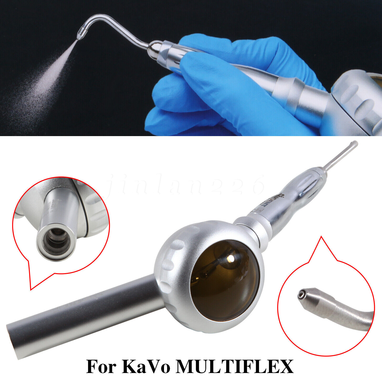 Dental Air Flow Teeth Polishing Polisher Handpiece Hygiene Prophy/Sandblaster