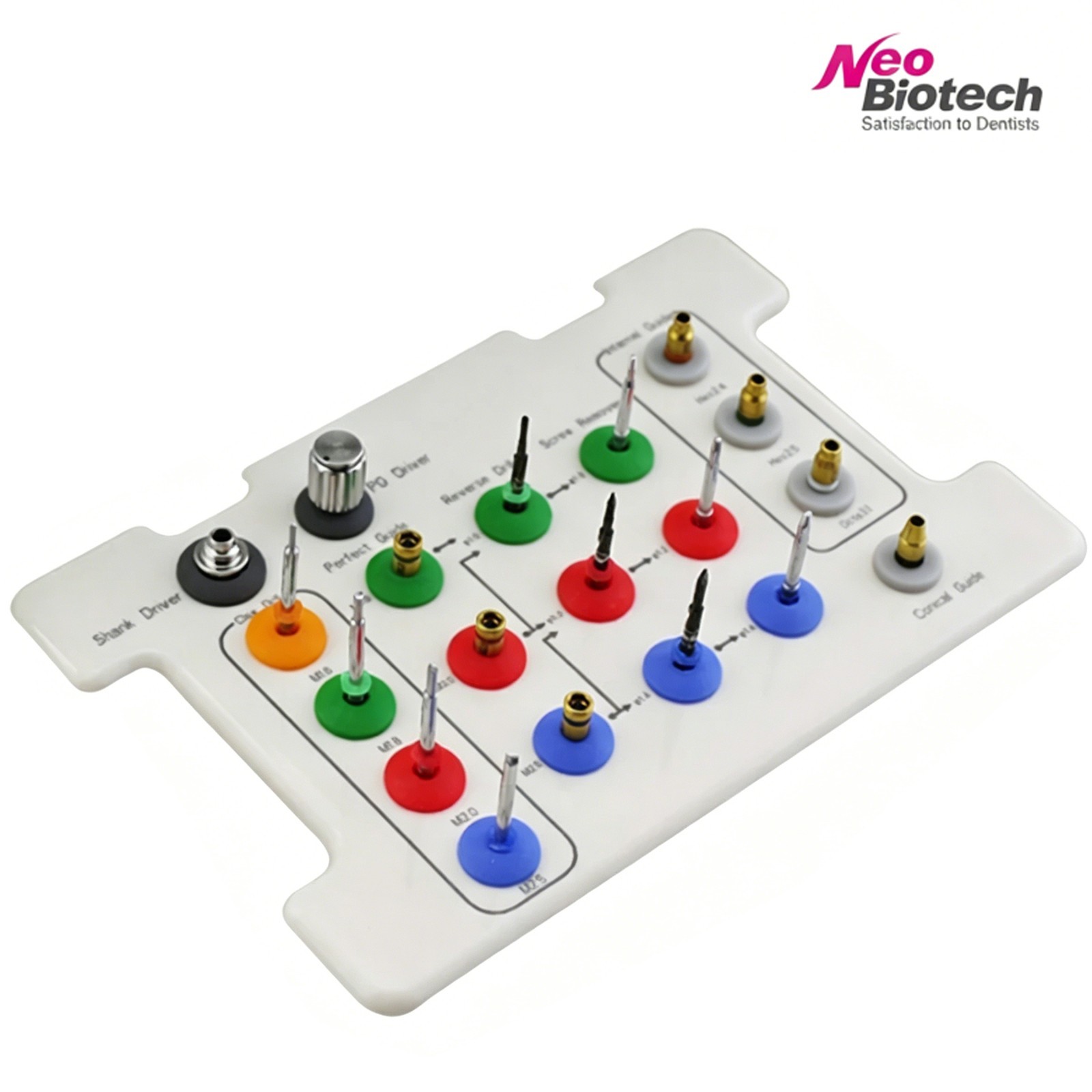 Hiossen Implant Multi Abutment Machine Driver Dental Surgical Tool Osstem