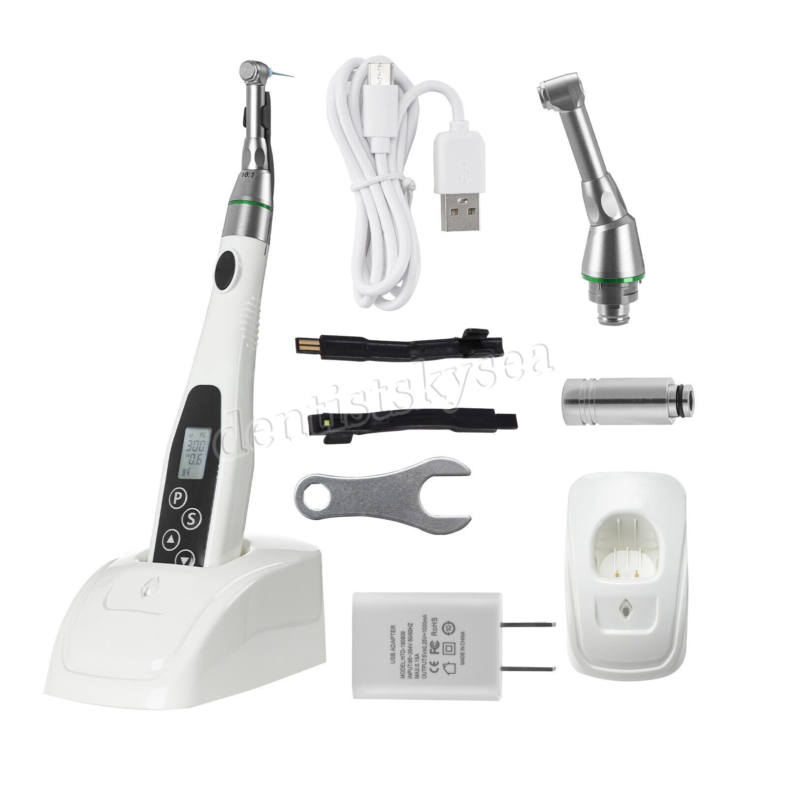 Dental LED Endo Motor 1:1 16:1 Contra Angle Handpiece Root Canal Treatment Y