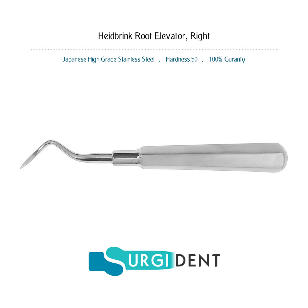 HEIDBRINK ROOT ELEVATOR ORAL SURGERY DENTAL INSTRUMENTS *SET OF 3*