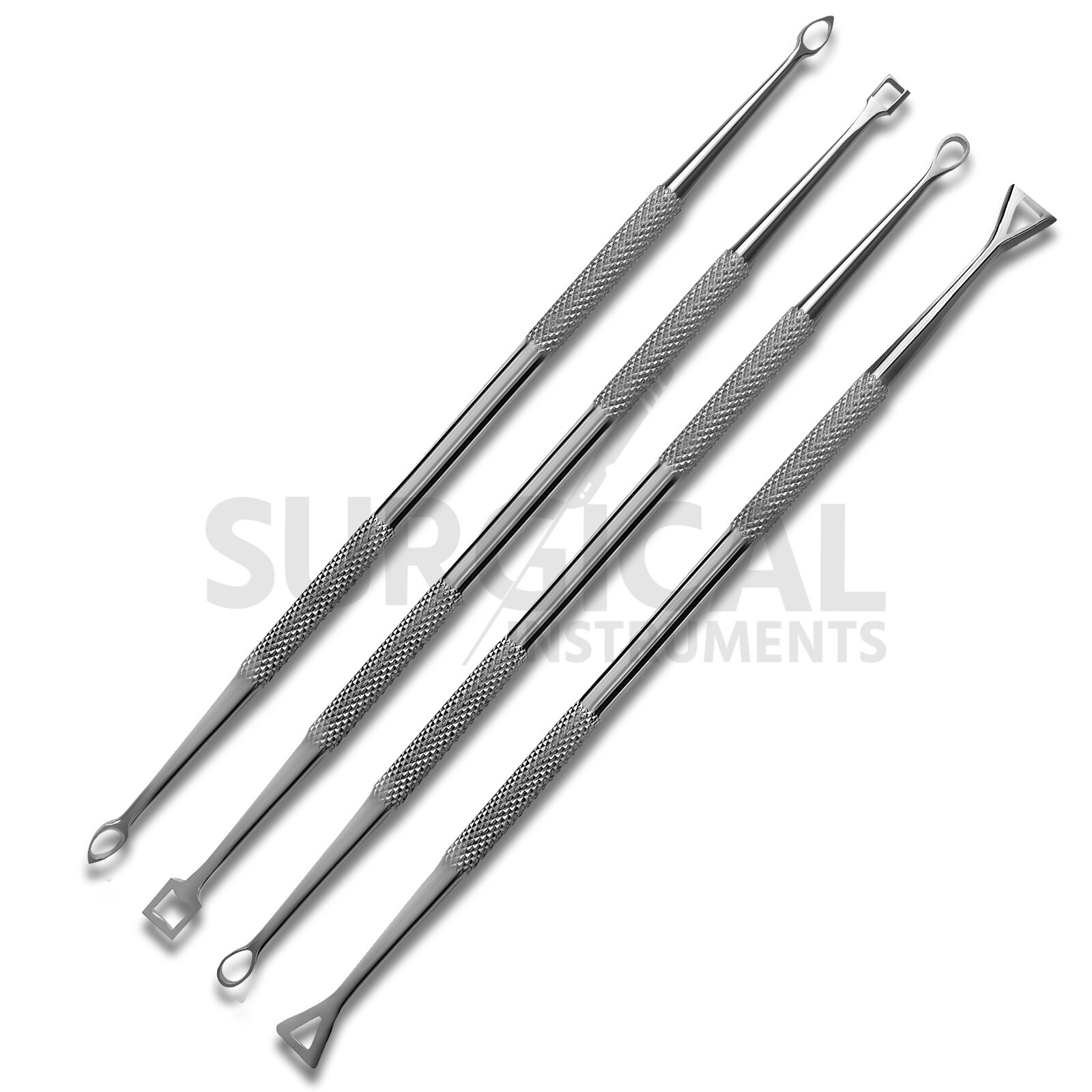 4 Pcs Wax Carving Sculpture Set Hollow End Carvers Sculpting Metal Clay Tools