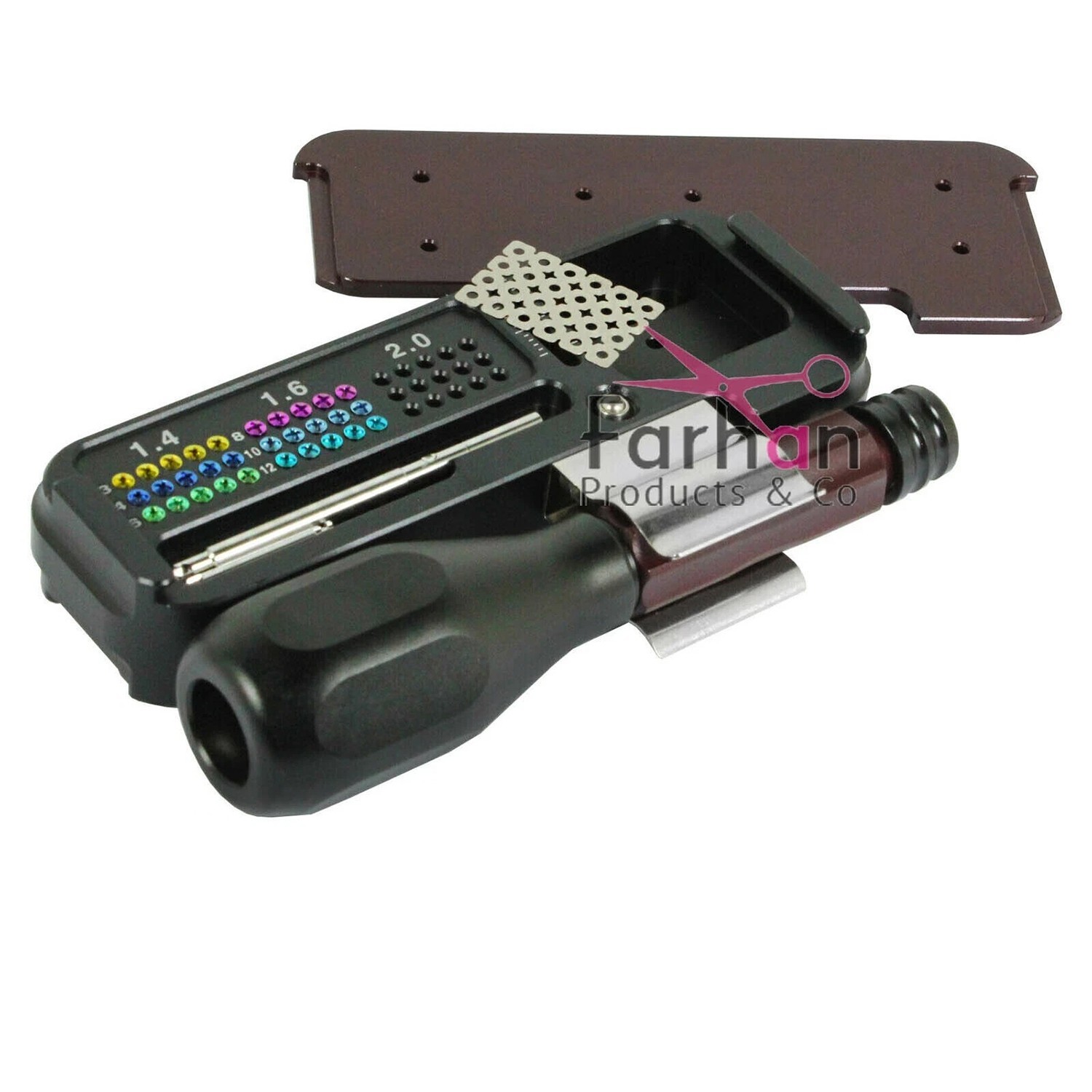 New GBR Mini Kit Dental Guided Regeneration Mesh Membrane Fixation Driver