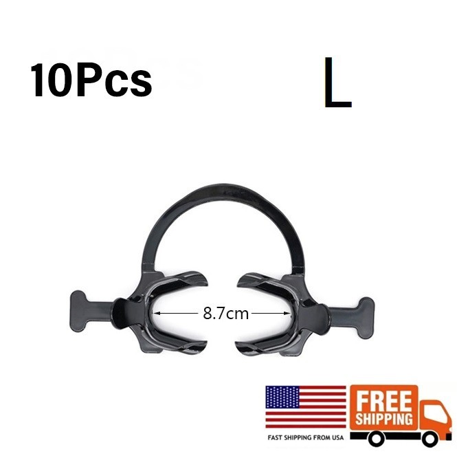 10Pcs Dental Orthodontic C Type Mouth Opener Expander Tooth Intraoral Lip Cheek