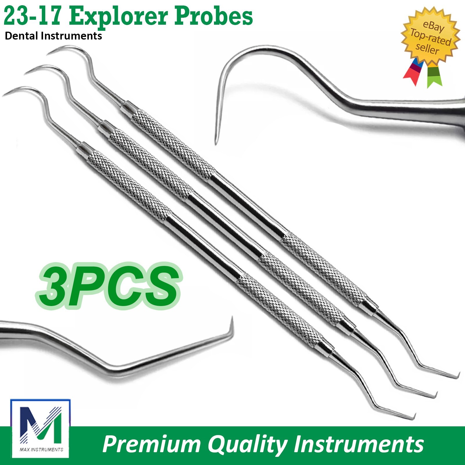 Dental Explorer 23/17A Double Ended Premium Diagnostic Instruments