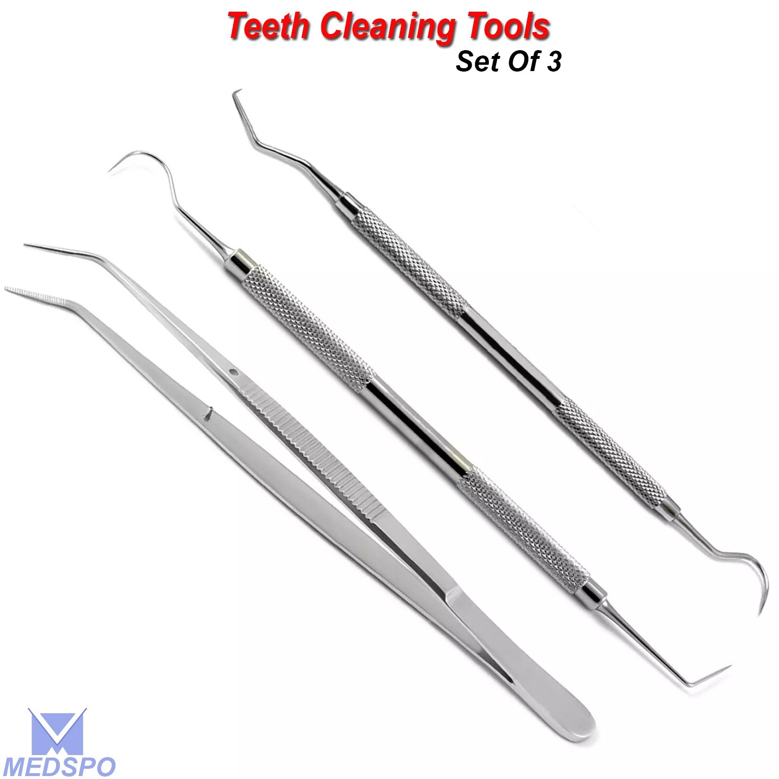 Dental Diagnostic Examination Dentist Pick Tools Oral Hygiene Mouth Instruments