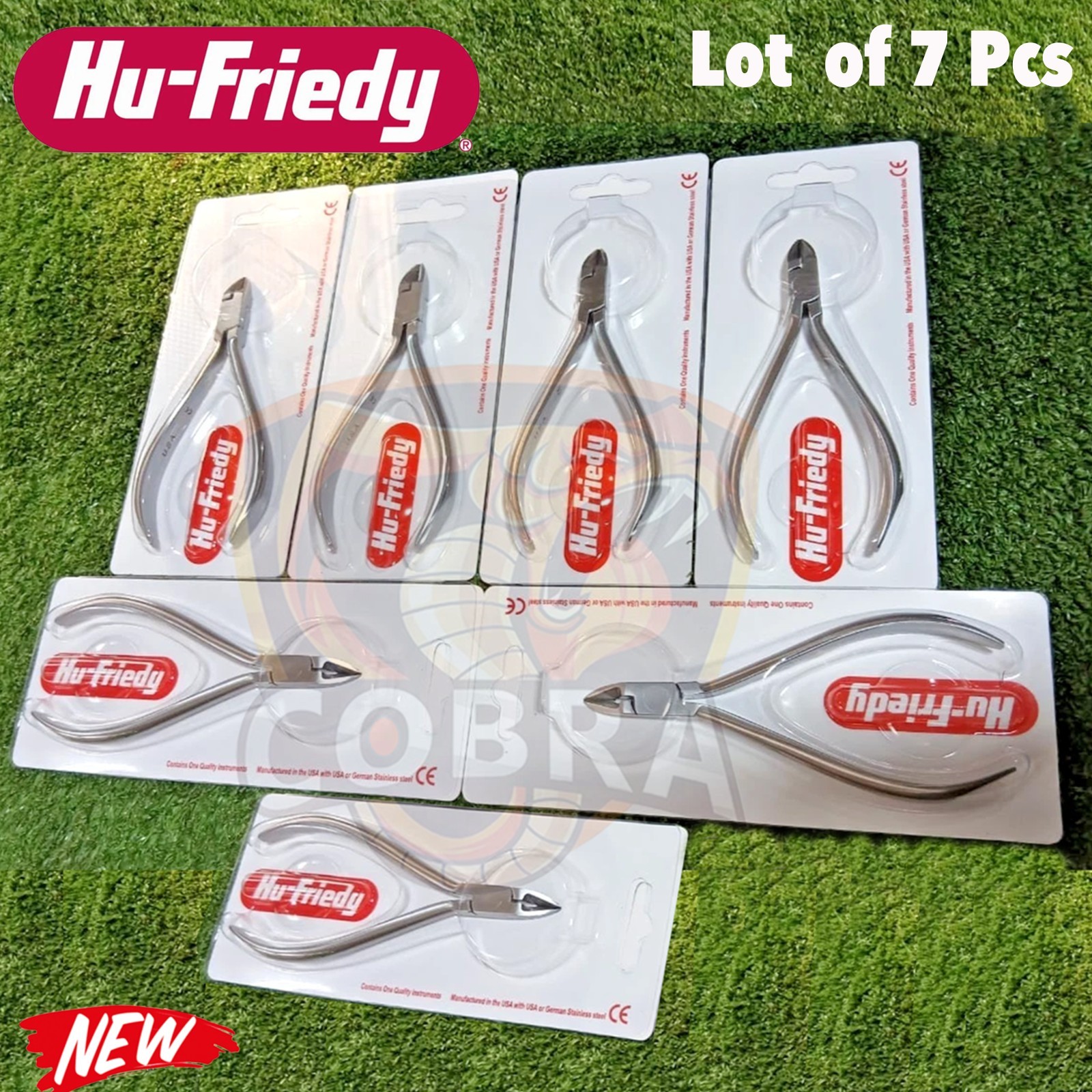 Hu-friedy micro pin cutter ligature678-105 Lot of 7 Pcs