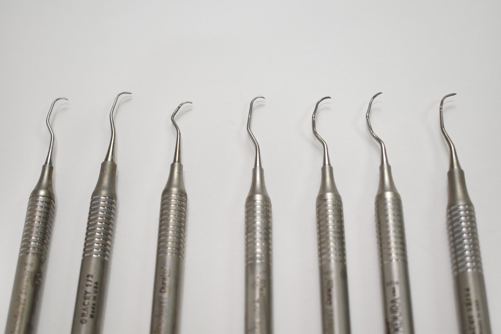 Dental Gracey Curette Instruments GR 1/2, GR 11/12, GR 13/14 – TOTAL of 7