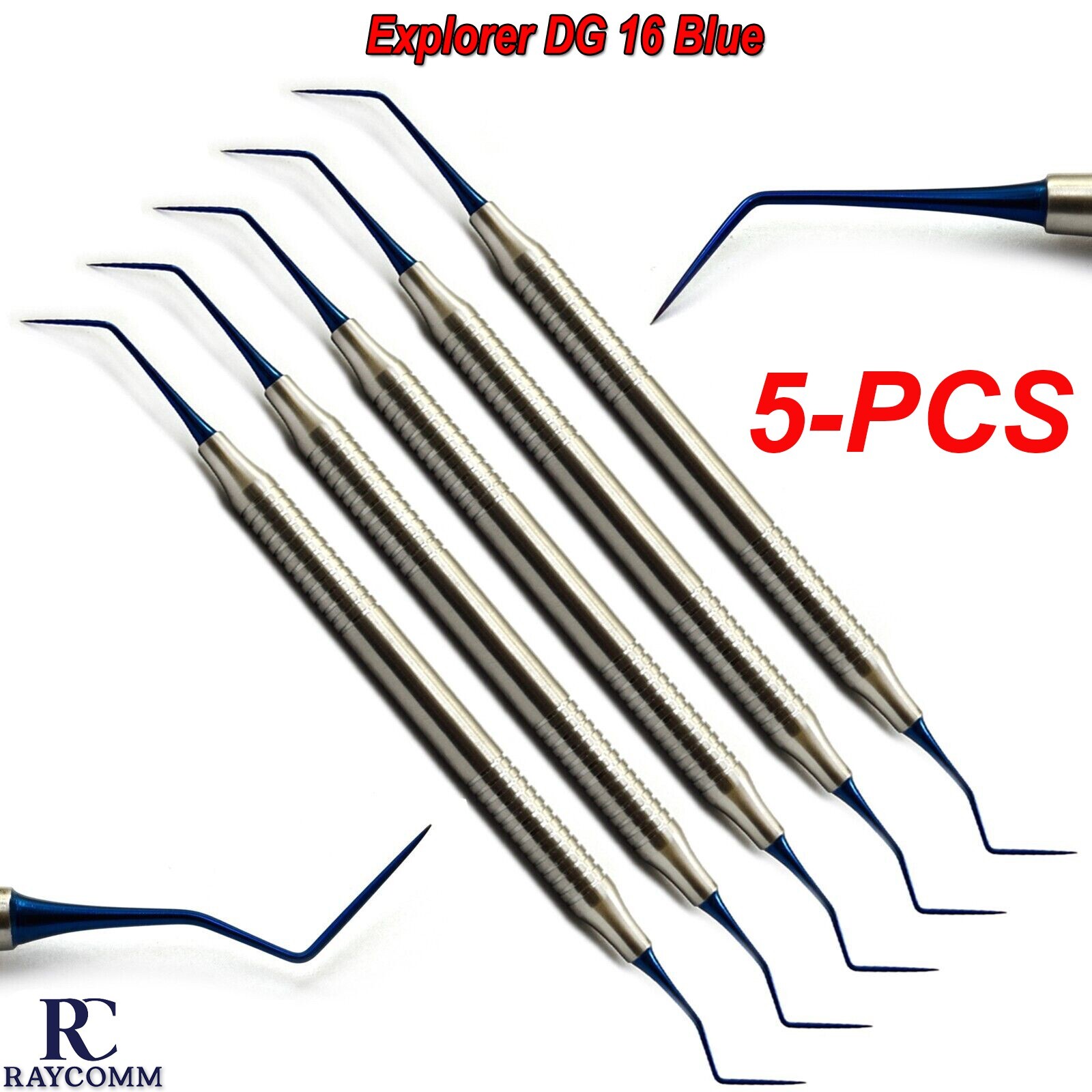 Dental Explorer DG-16 Diagnostic Probe Root Canal Posterior Endodontic Scaler