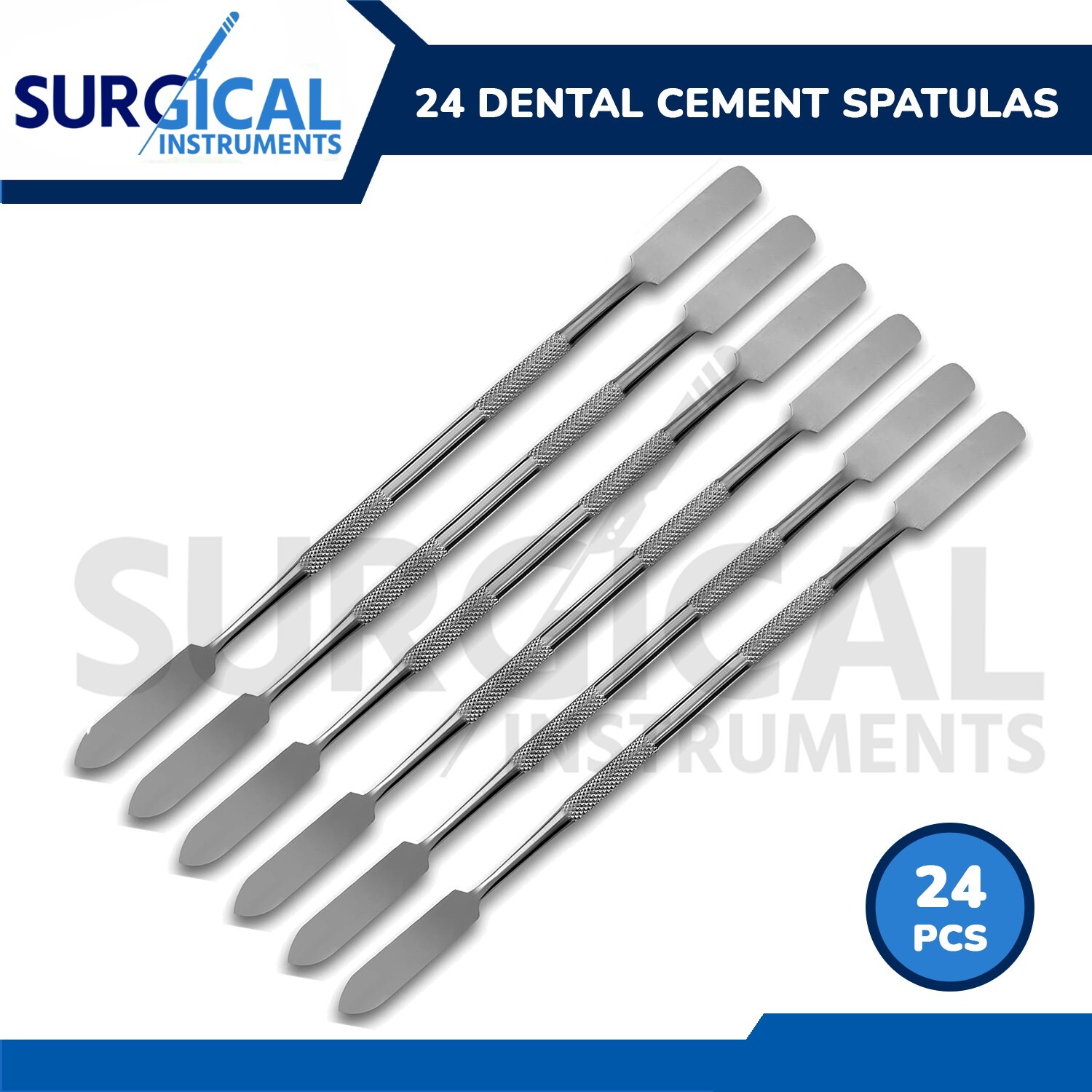 24 Dental Cement Lab Spatula Mixing Modelling Restorative Double Ended German Gr