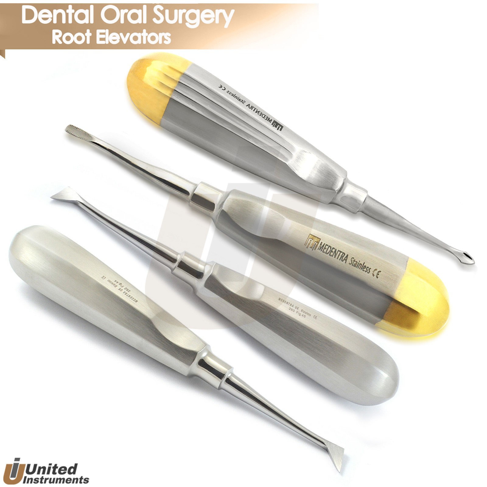 Dental Root Luxating Elevators 77r Serrated no60 Spade Cryer Extracting Elevator