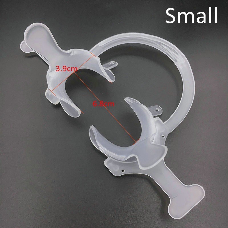 4Pc Dental Orthodontic C Type Mouth Opener Transparent Tooth Intraoral Lip Cheek
