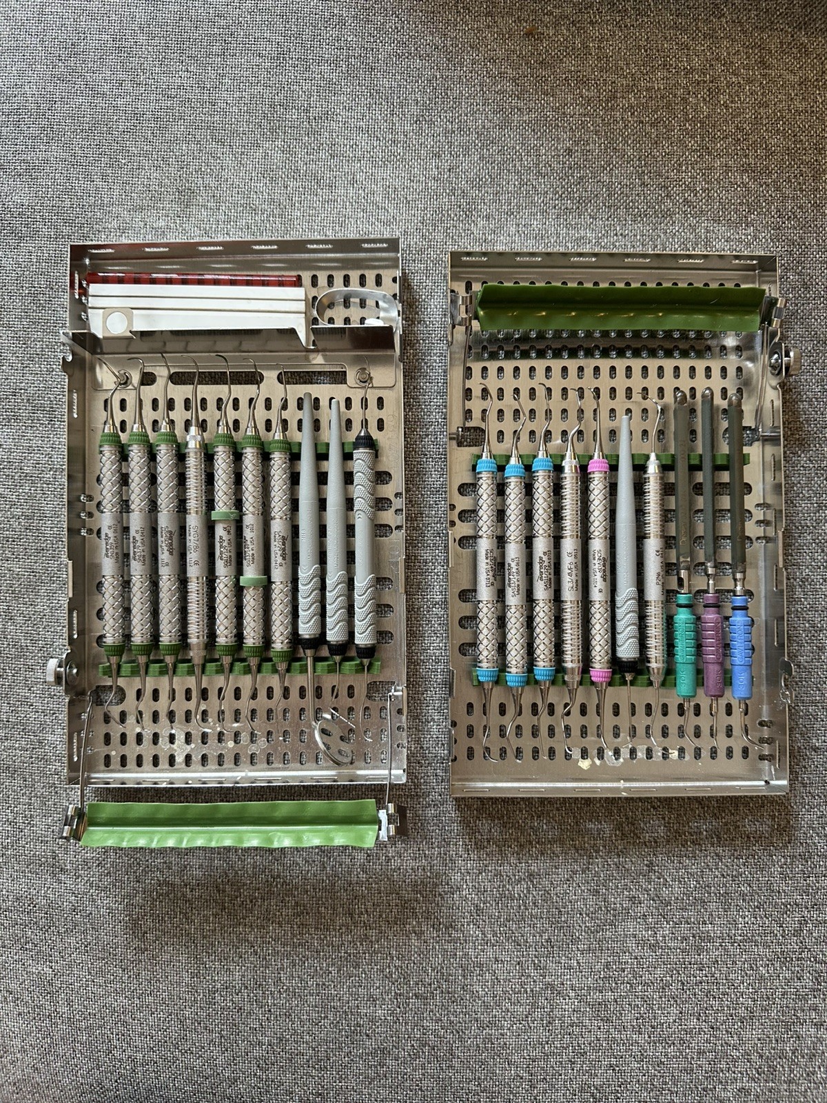 Hu Friedy Dental Hygiene Instruments Set of 20 PCS With Sterlization Cassette