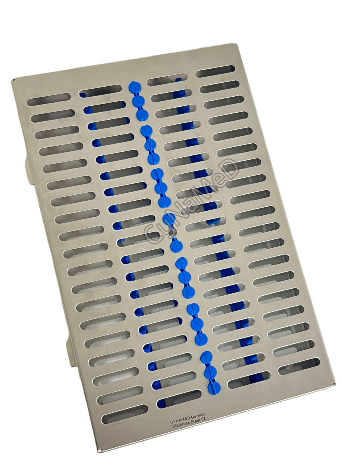 GERMAN DENTAL AUTOCLAVE STERILIZATION CASSETTE RACK BOX TRAY FOR 20 INSTRUMENT
