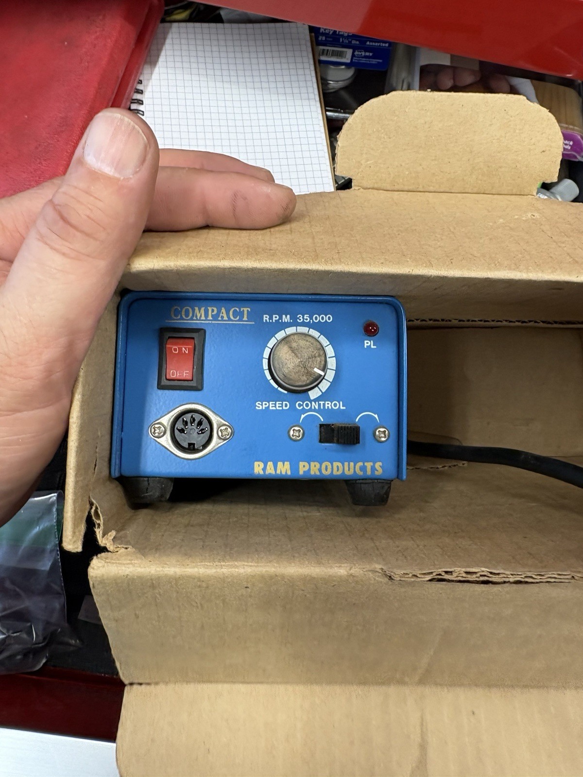 RAM PRODUCTS COMPACT ROTARY MOTOR & TOOL – READ DESCRIPTION