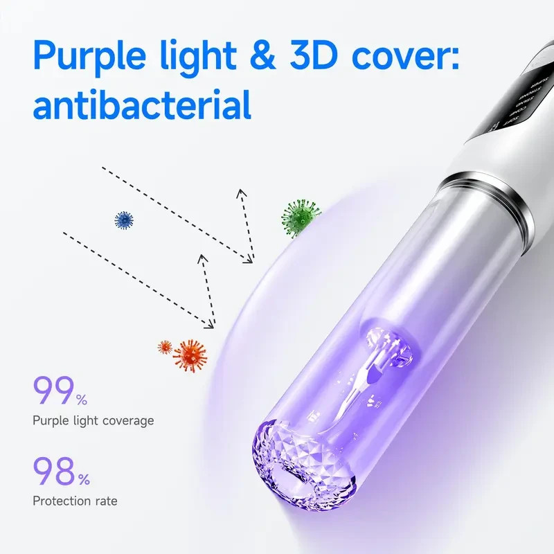 Ultrasonic Plaque & Tartar Remover for Teeth – Rechargeable Dental Scaler